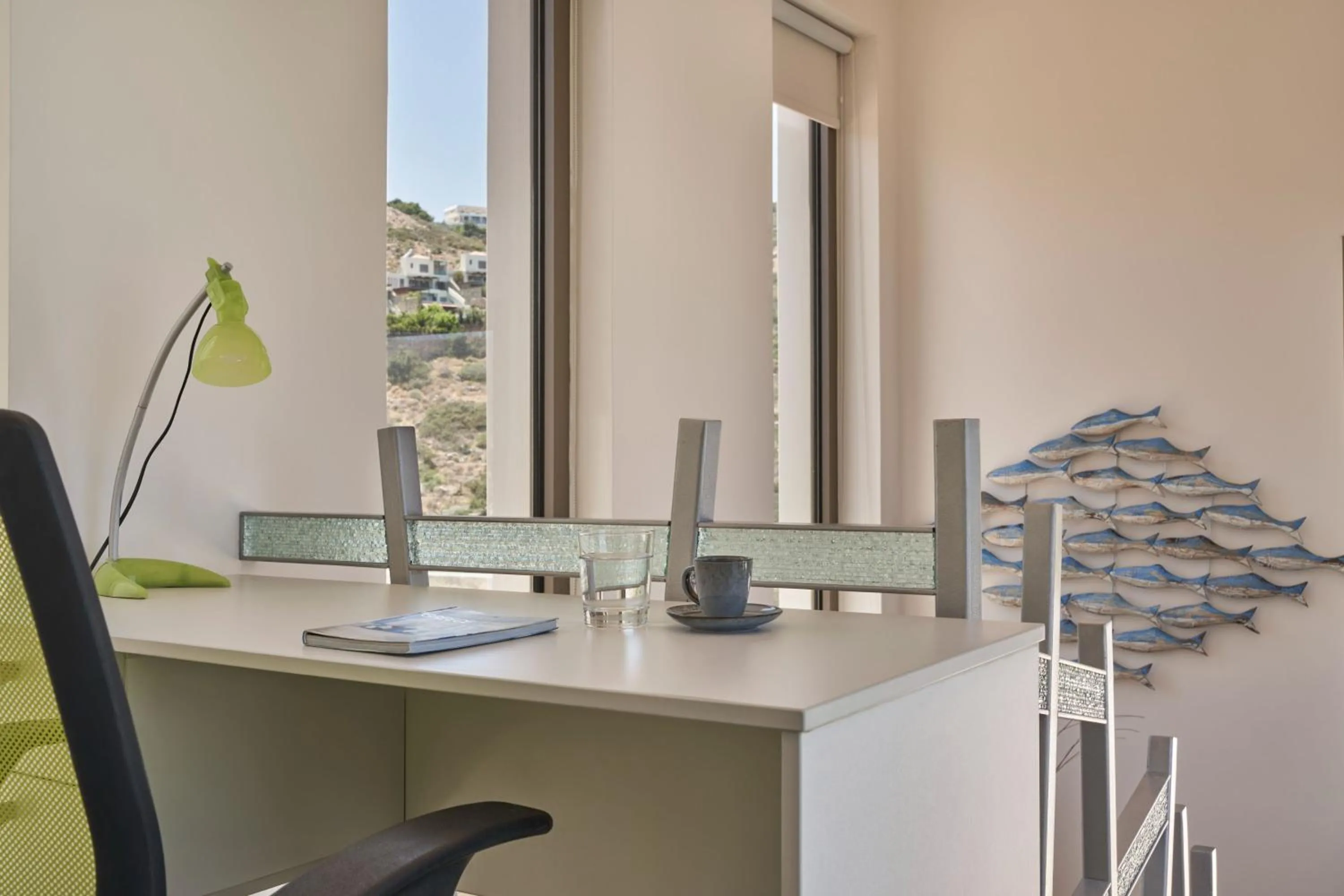 hair dresser in Elounda White Pearl Villa