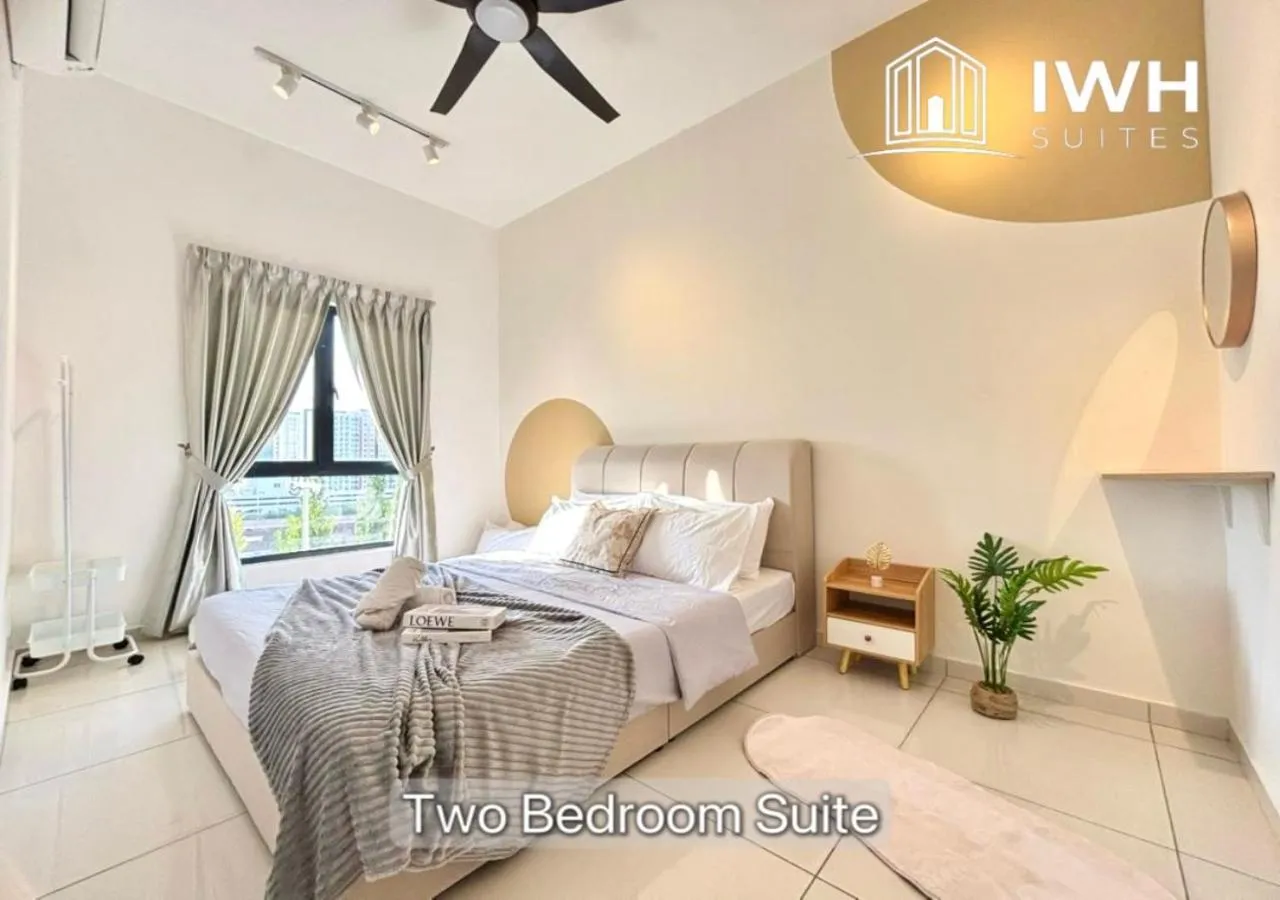 Bed in Ipoh Horizon Skypool Town Suites 4-11pax by IWH Suites