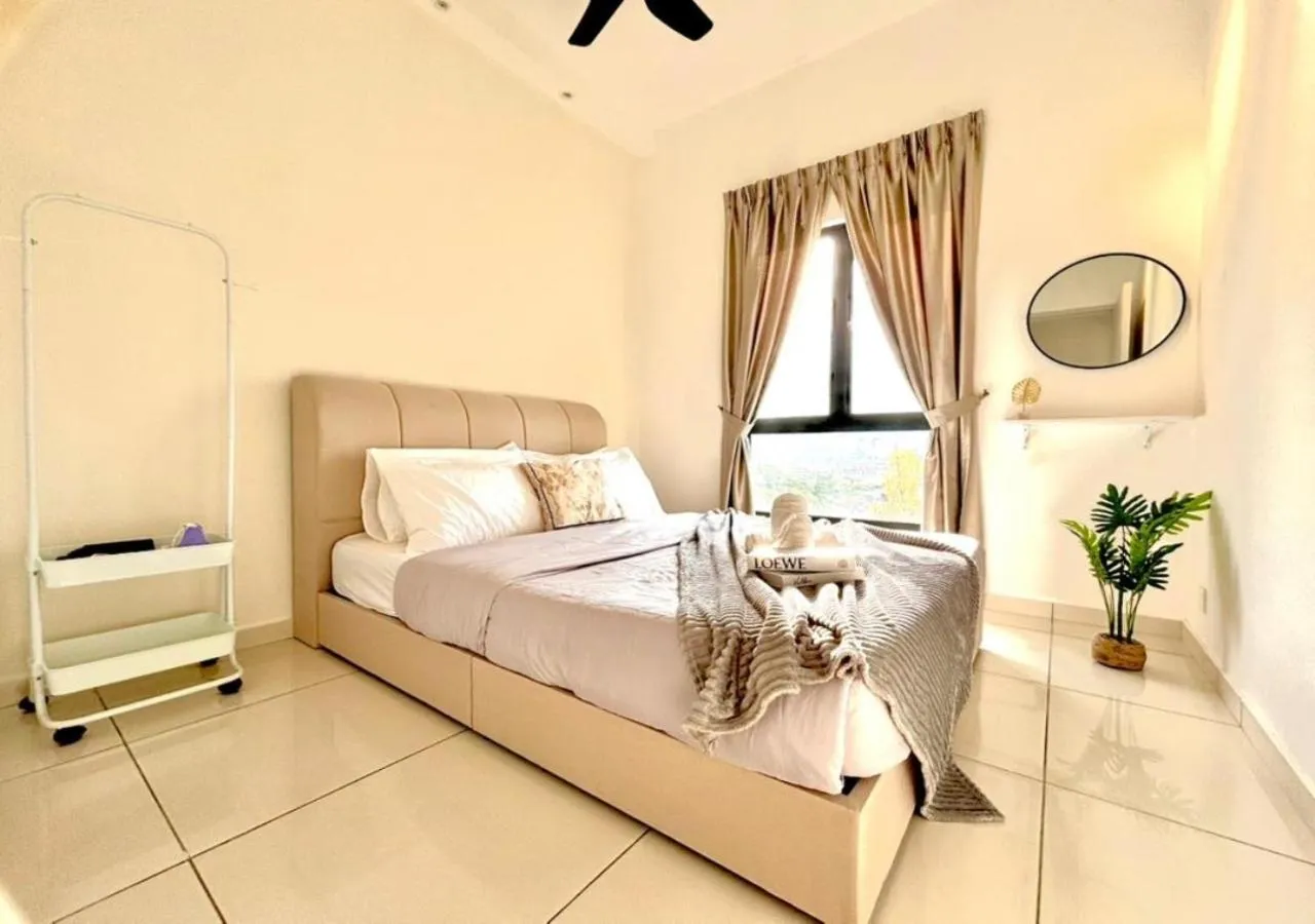 Bed in Ipoh Horizon Skypool Town Suites 4-11pax by IWH Suites