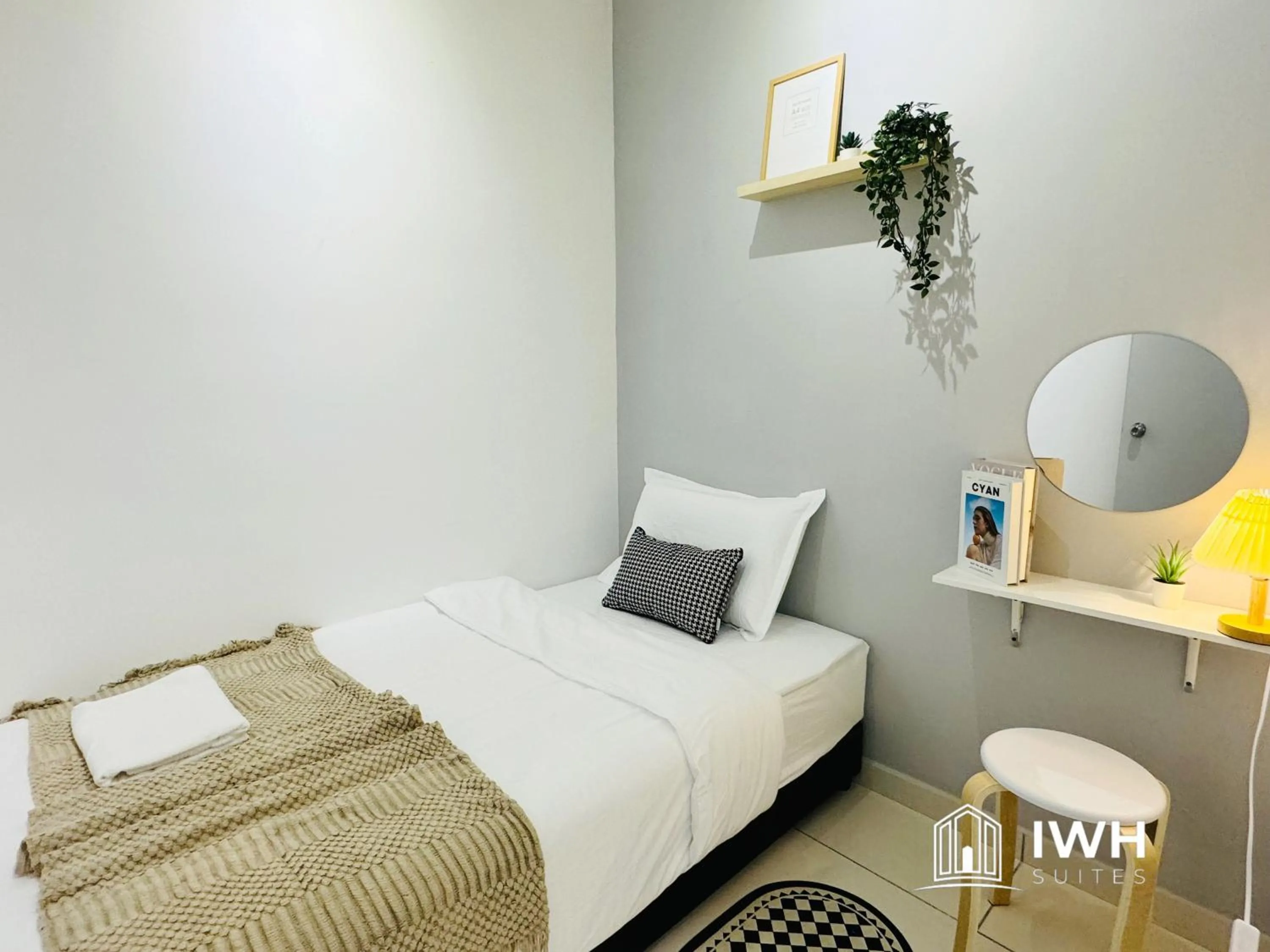 Bed in Ipoh Horizon Skypool Town Suites 4-11pax by IWH Suites