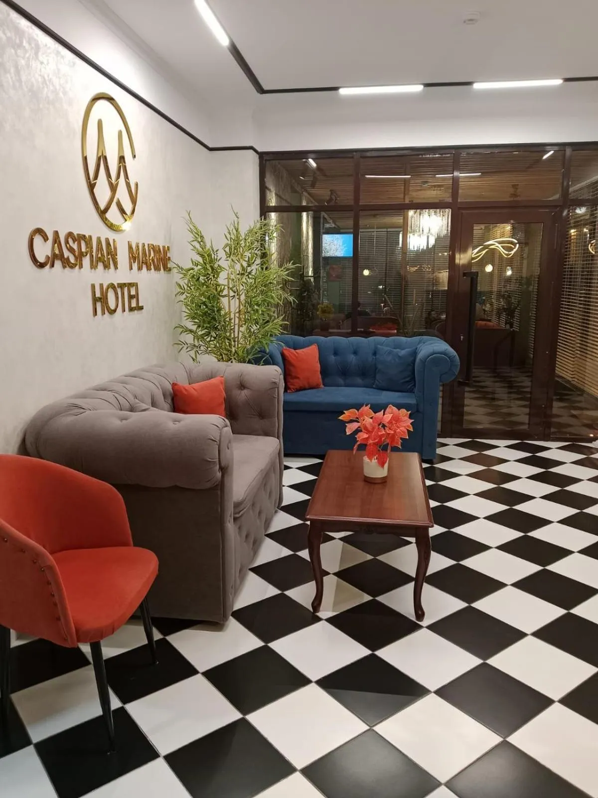 Lobby or reception in Caspian Marine Hotel