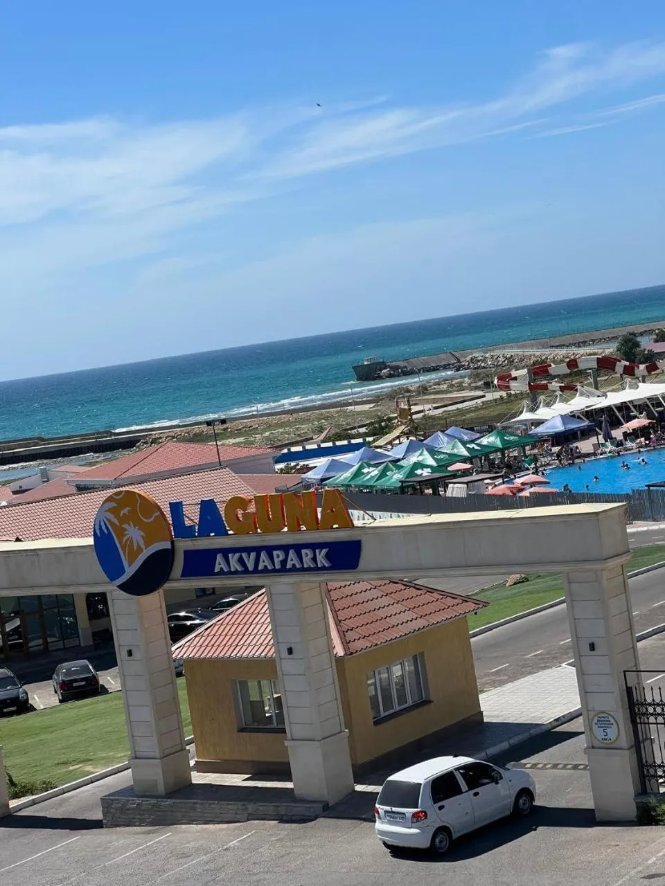 Sea view in Caspian Marine Hotel