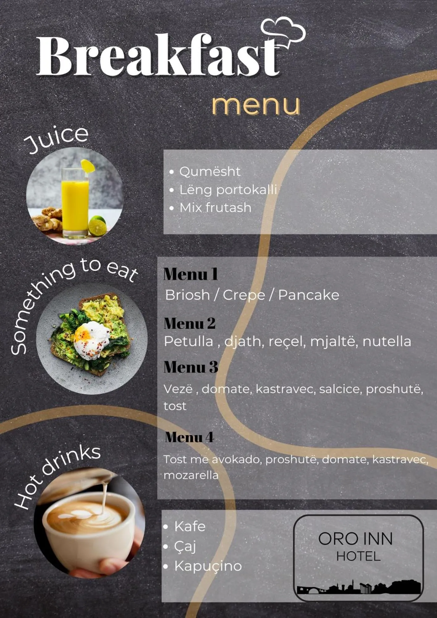 Breakfast in Oro Inn Hotel