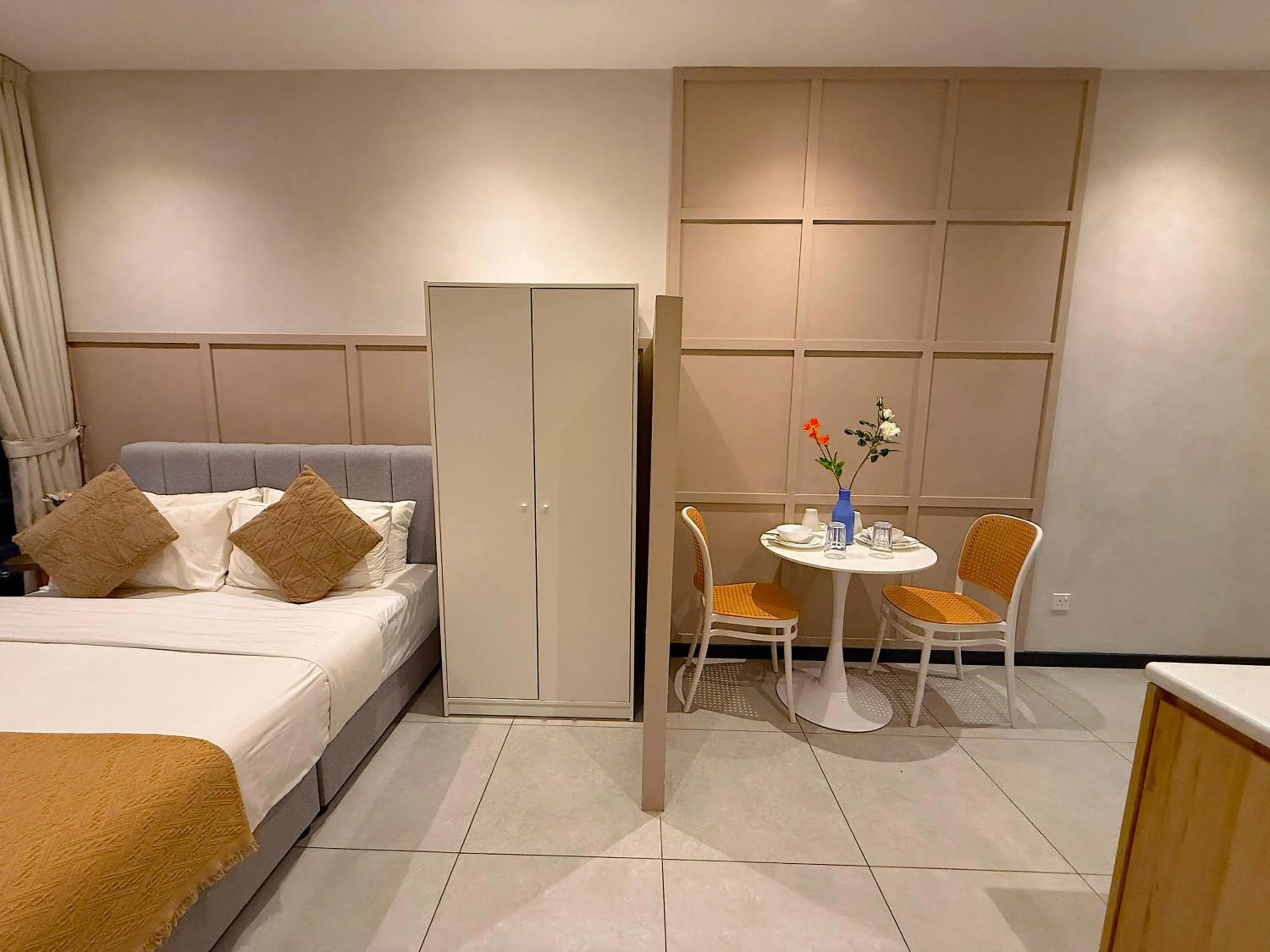 Living room, Bed in Neu Suites By Serenity Homes Near Gleneagles, KLCC & LRT