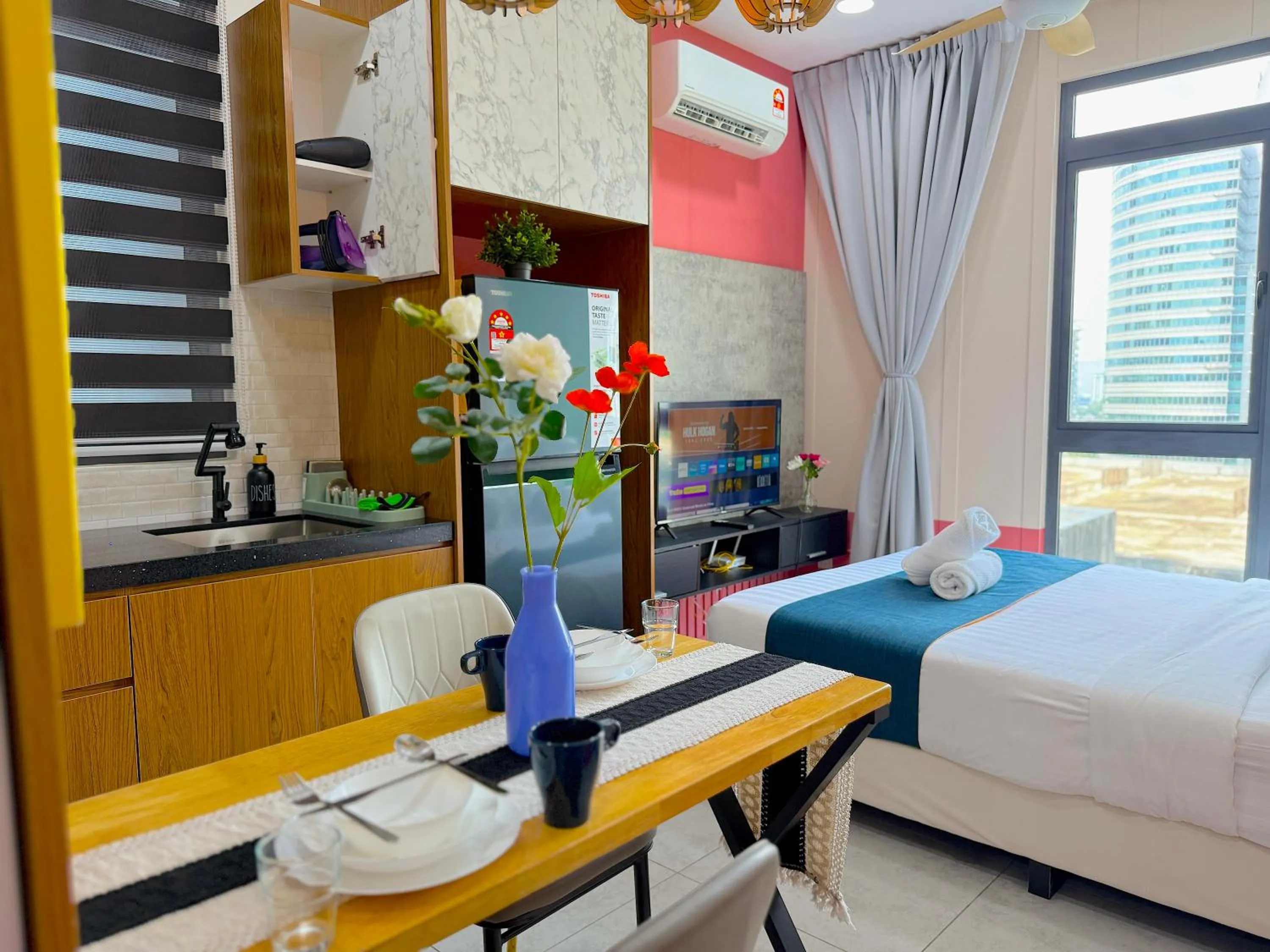 Bed in Neu Suites By Serenity Homes Near Gleneagles, KLCC & LRT