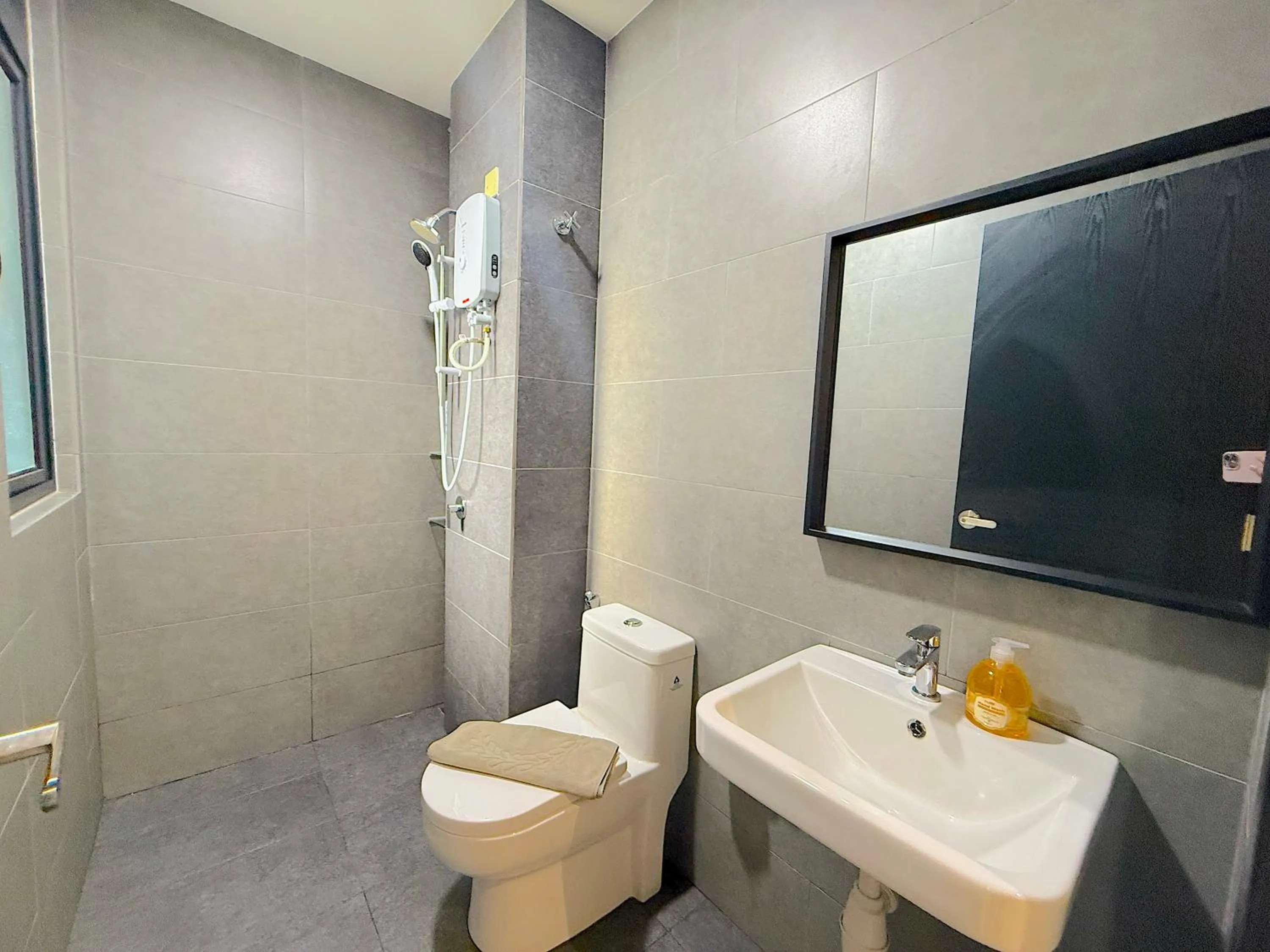 Shower in Neu Suites By Serenity Homes Near Gleneagles, KLCC & LRT