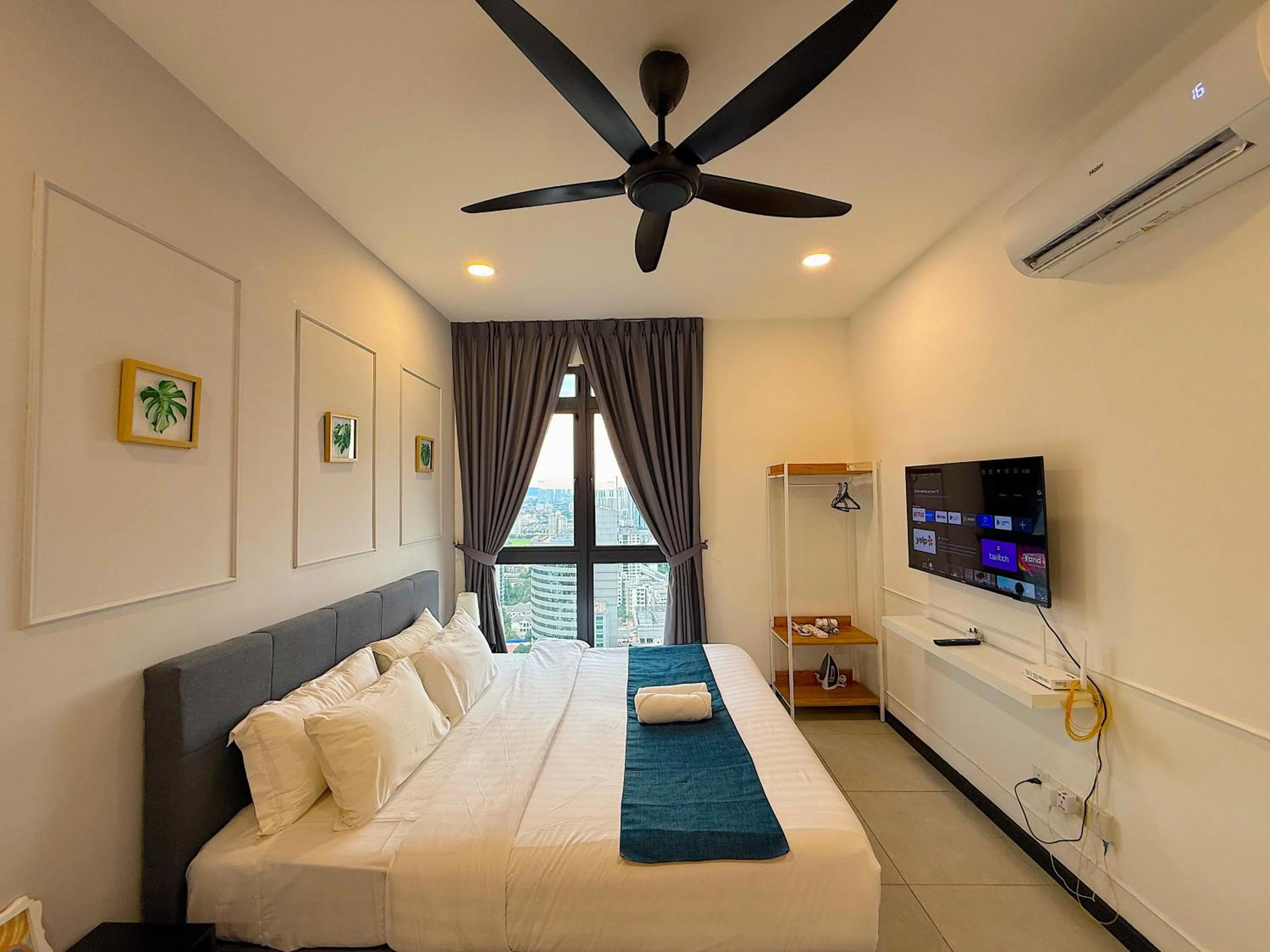 Photo of the whole room, Bed in Neu Suites By Serenity Homes Near Gleneagles, KLCC & LRT