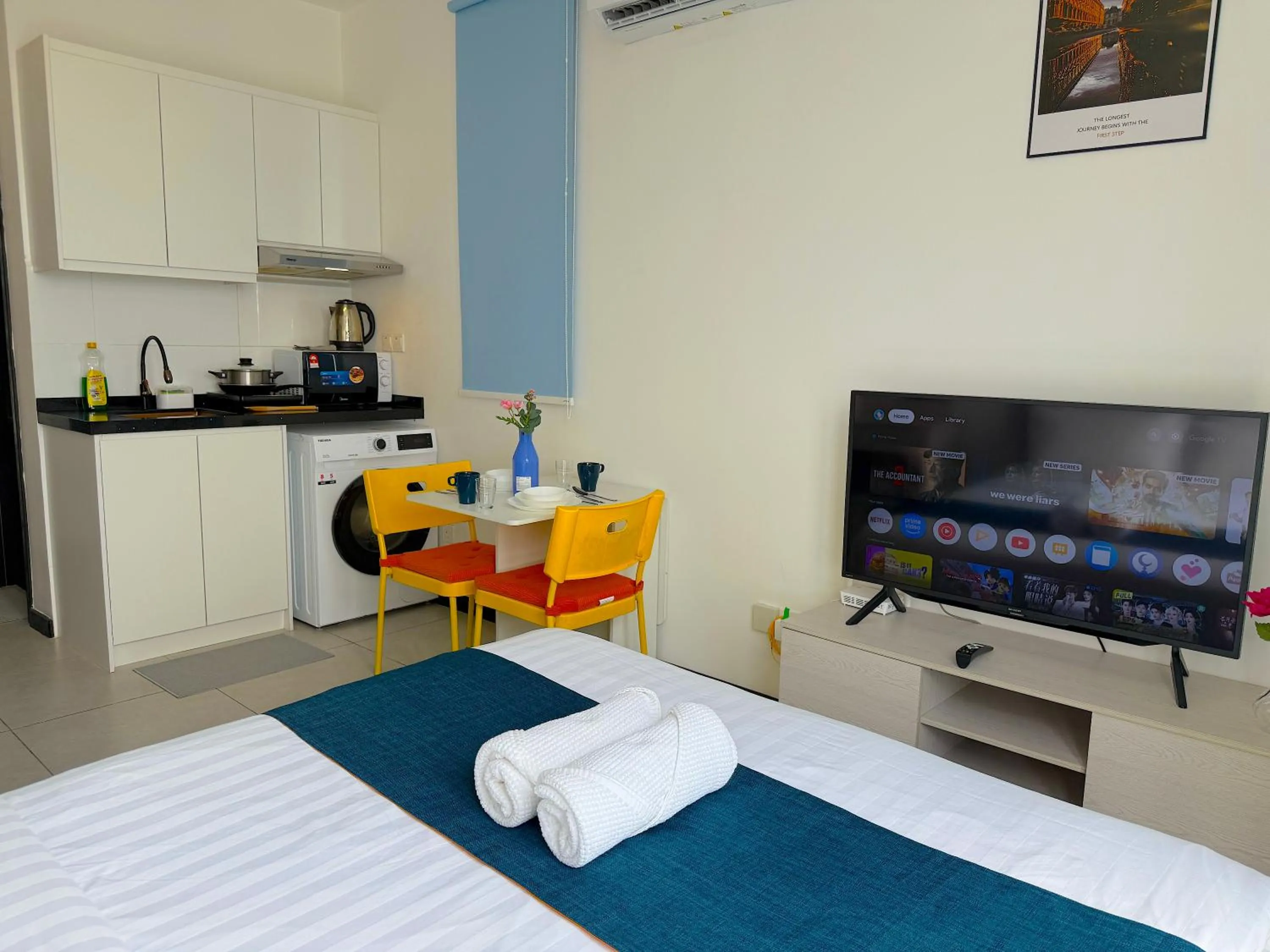 Bed in Neu Suites By Serenity Homes Near Gleneagles, KLCC & LRT