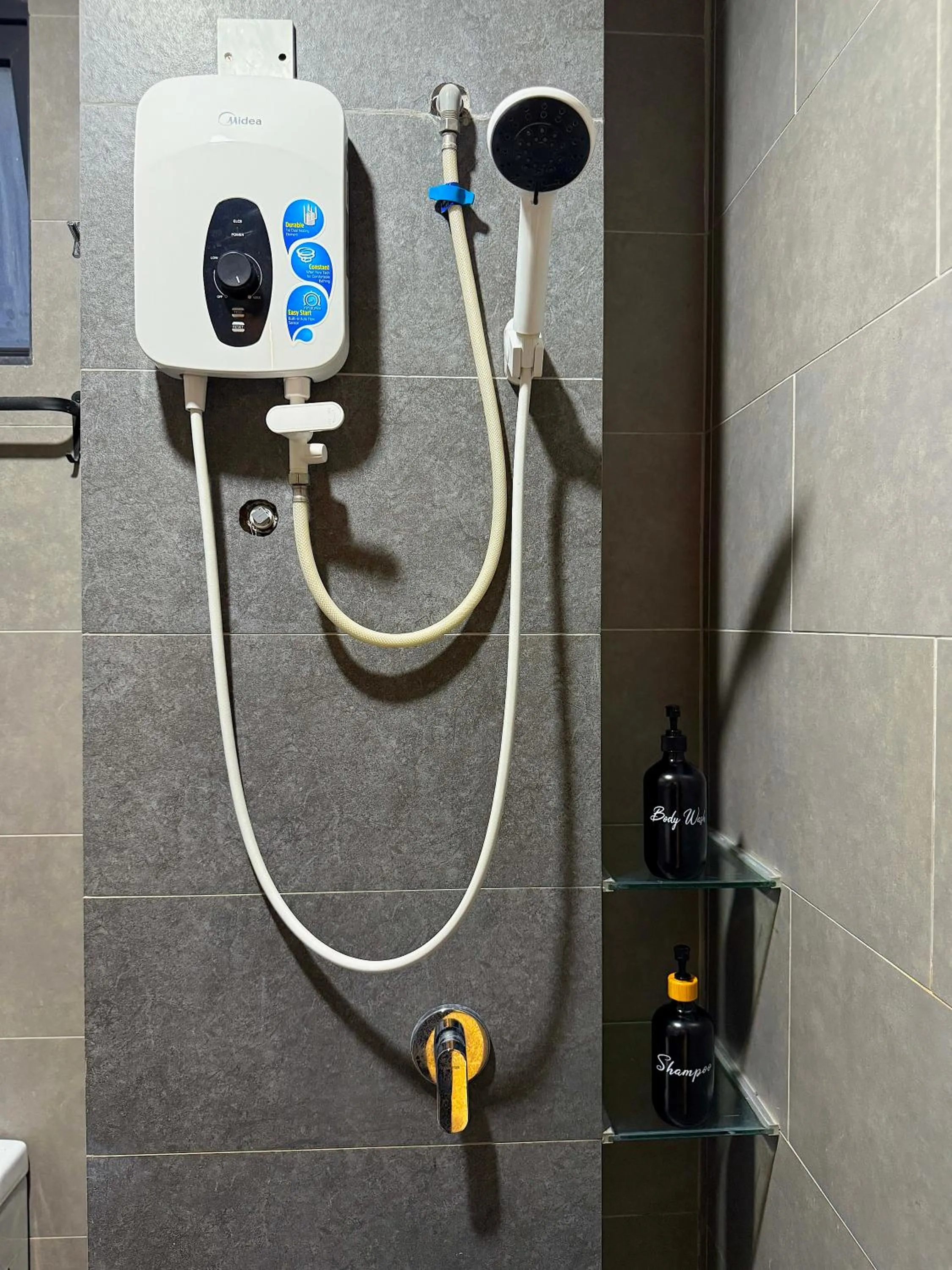 Shower in Neu Suites By Serenity Homes Near Gleneagles, KLCC & LRT