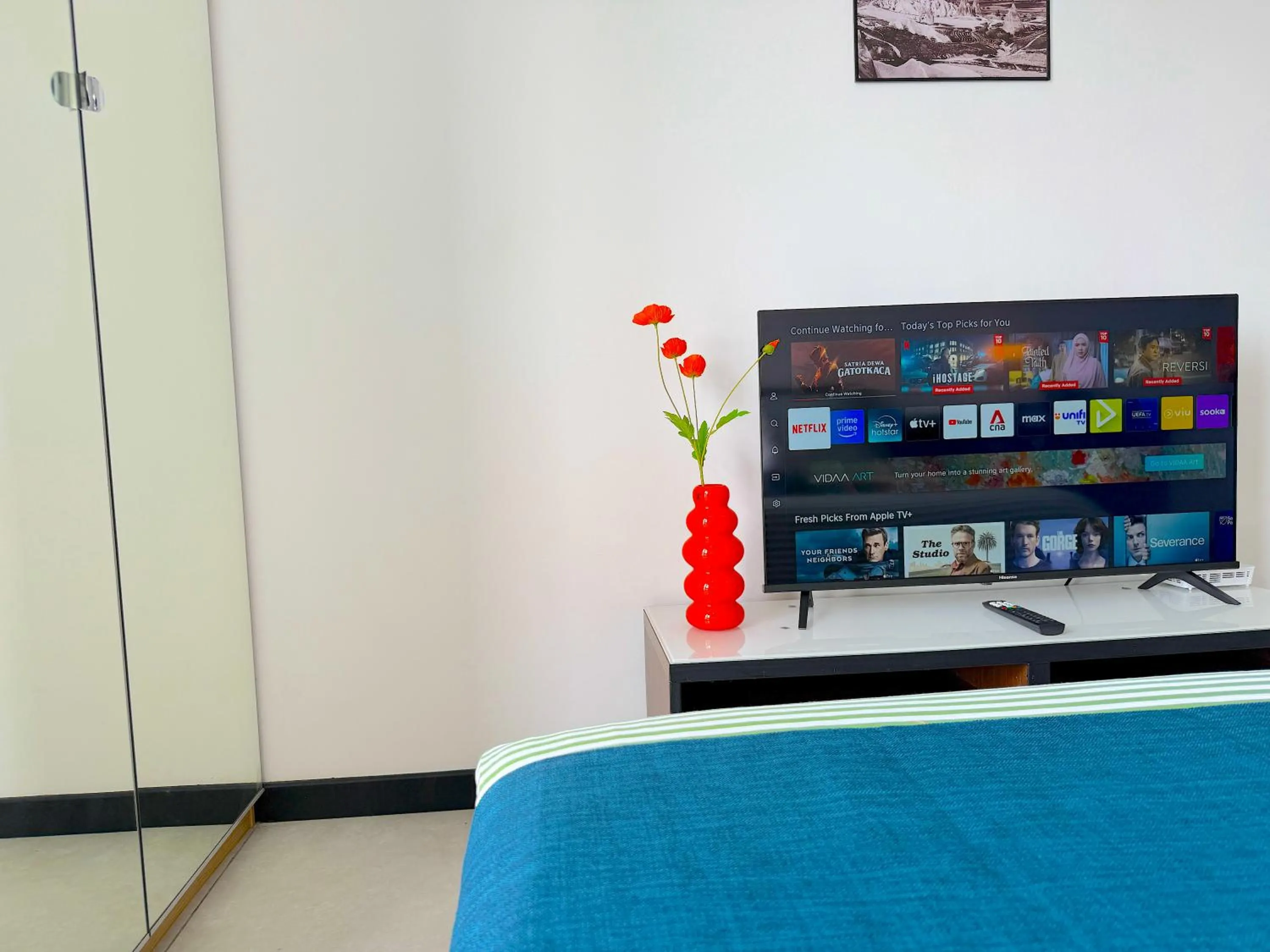 TV and multimedia in Neu Suites By Serenity Homes Near Gleneagles, KLCC & LRT