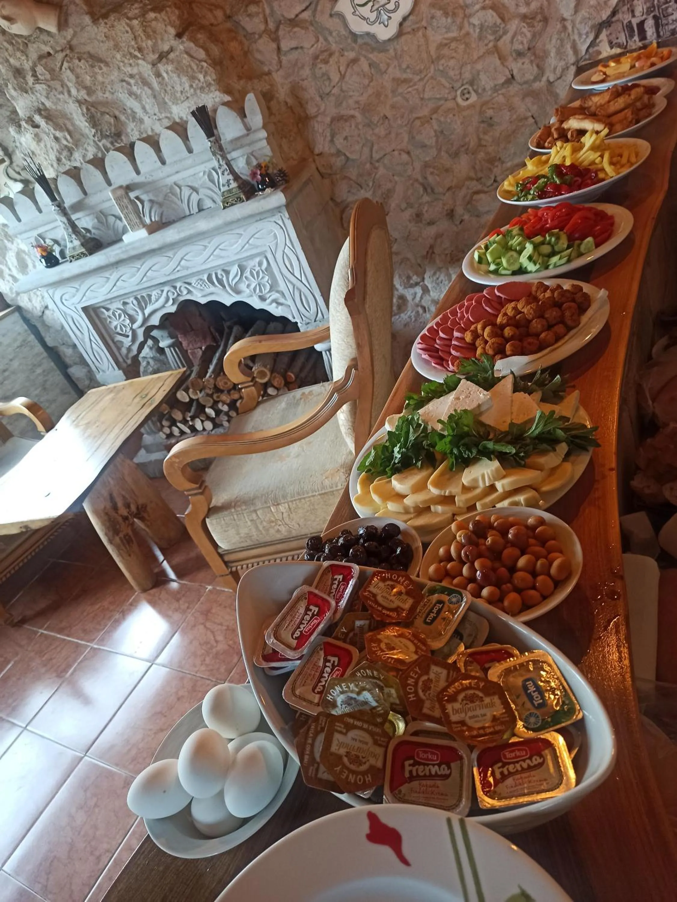 Buffet breakfast in Philosophy Hotel