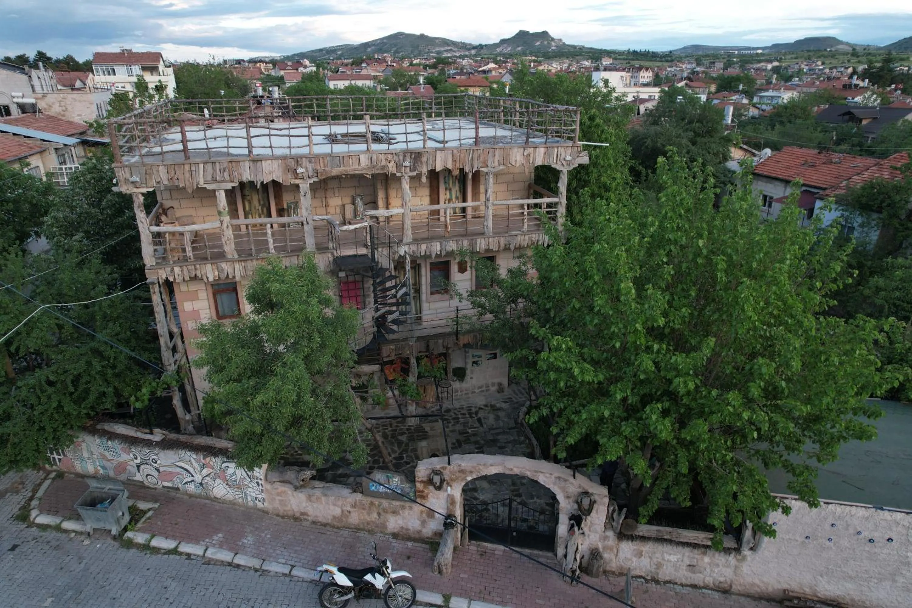 Property building in Philosophy Hotel