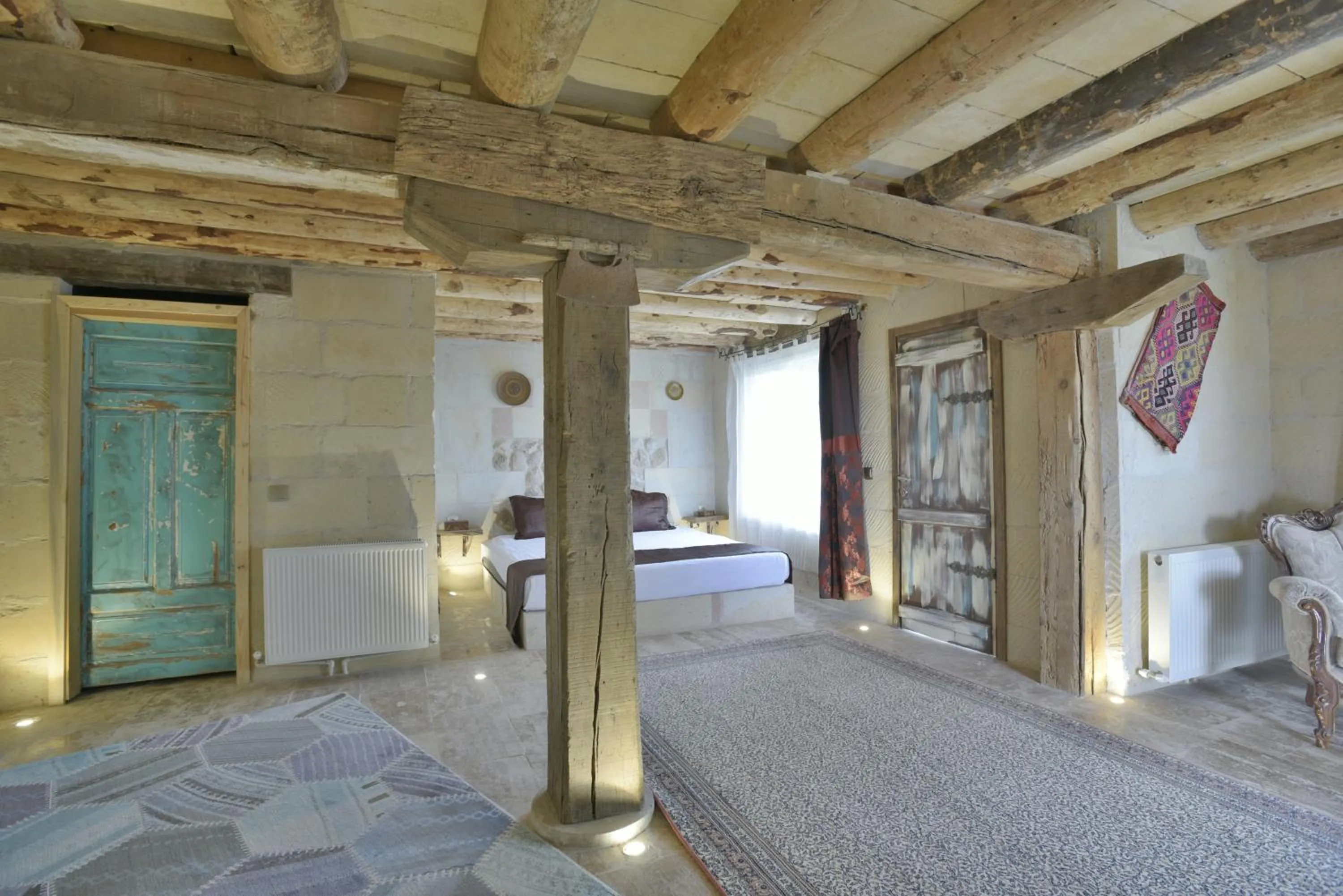 Bed in Philosophy Hotel