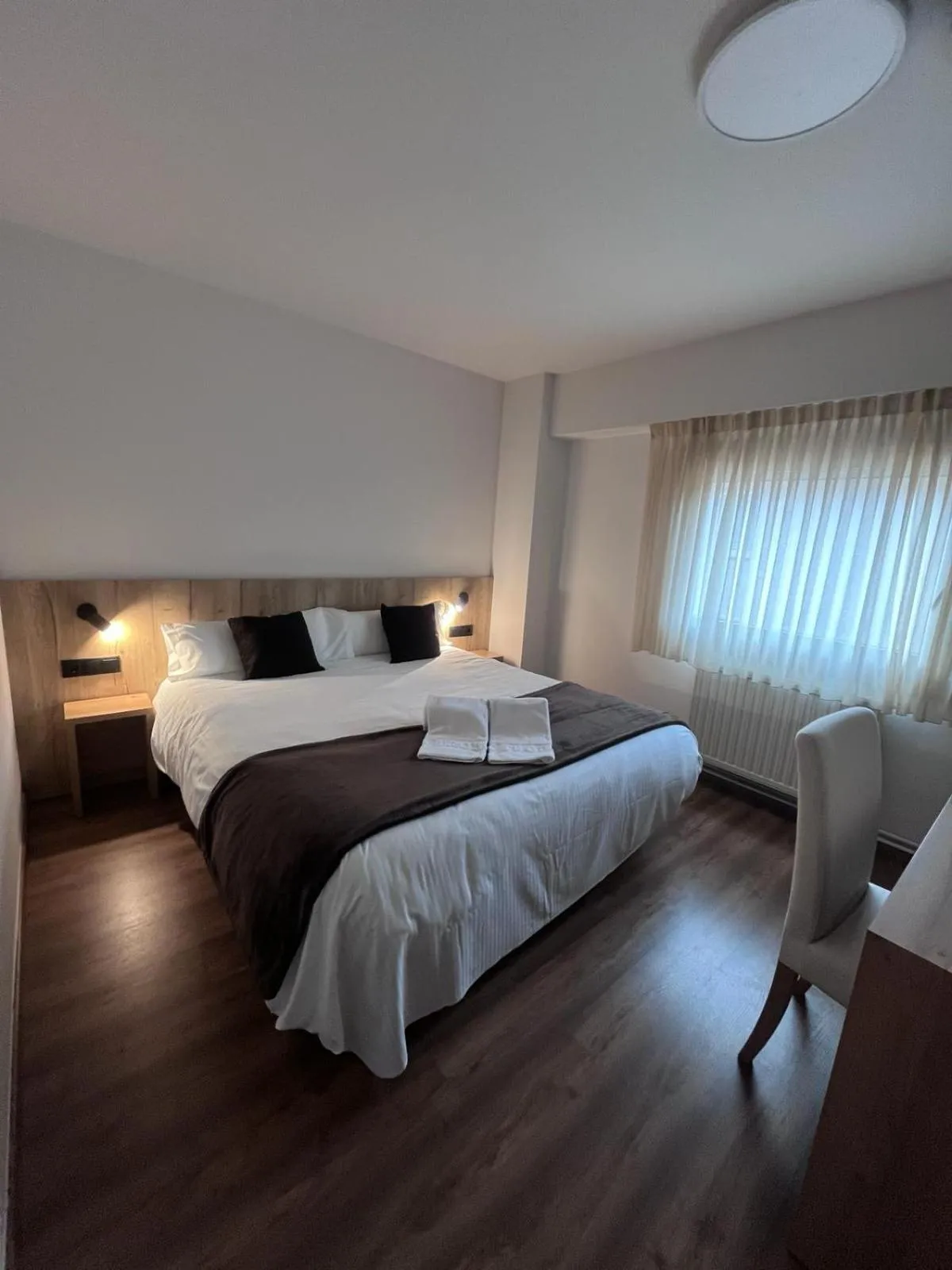 Bed in La Trobada Hotel Sport