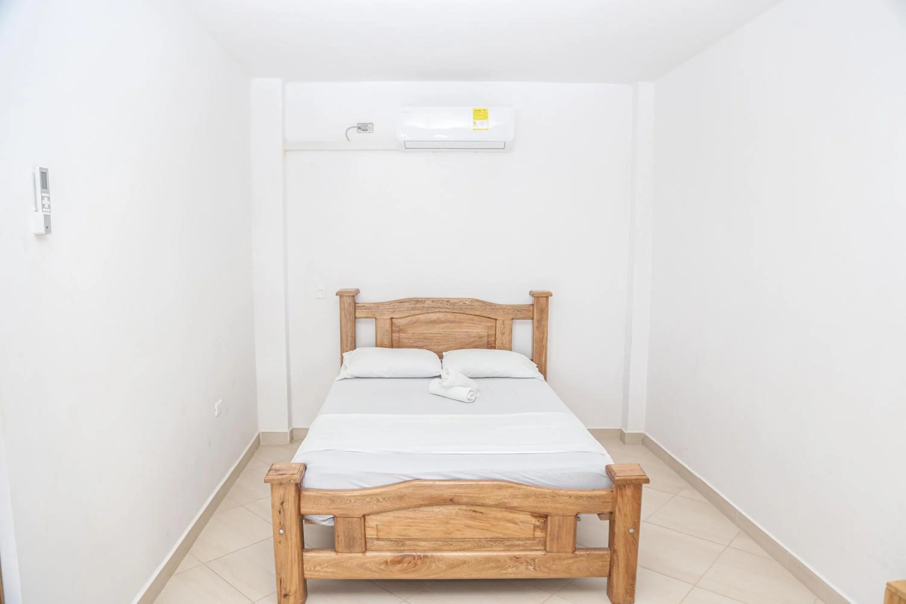 Bed in Hotel Caribe Coveñas