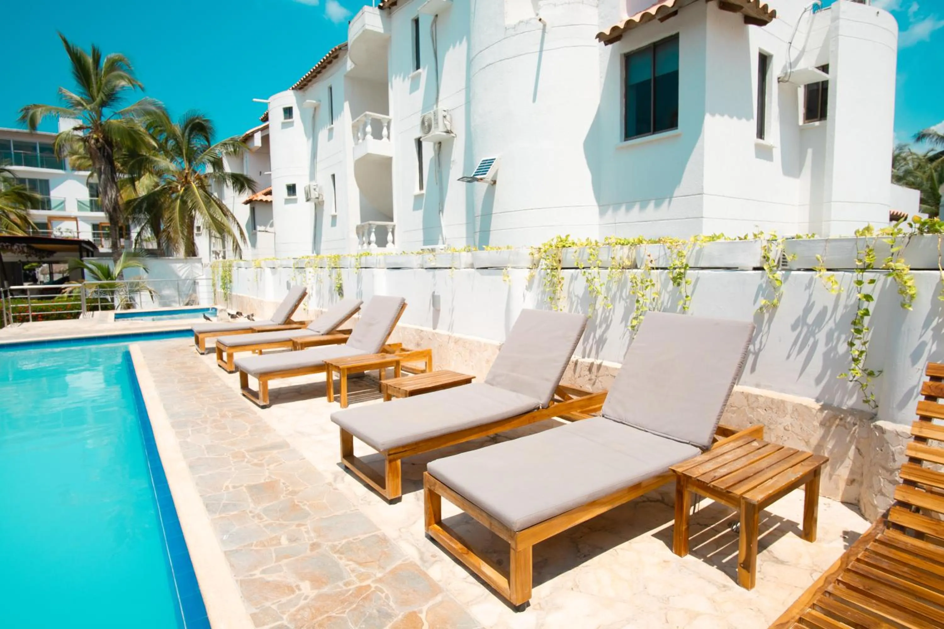 Property building in Hotel Caribe Coveñas