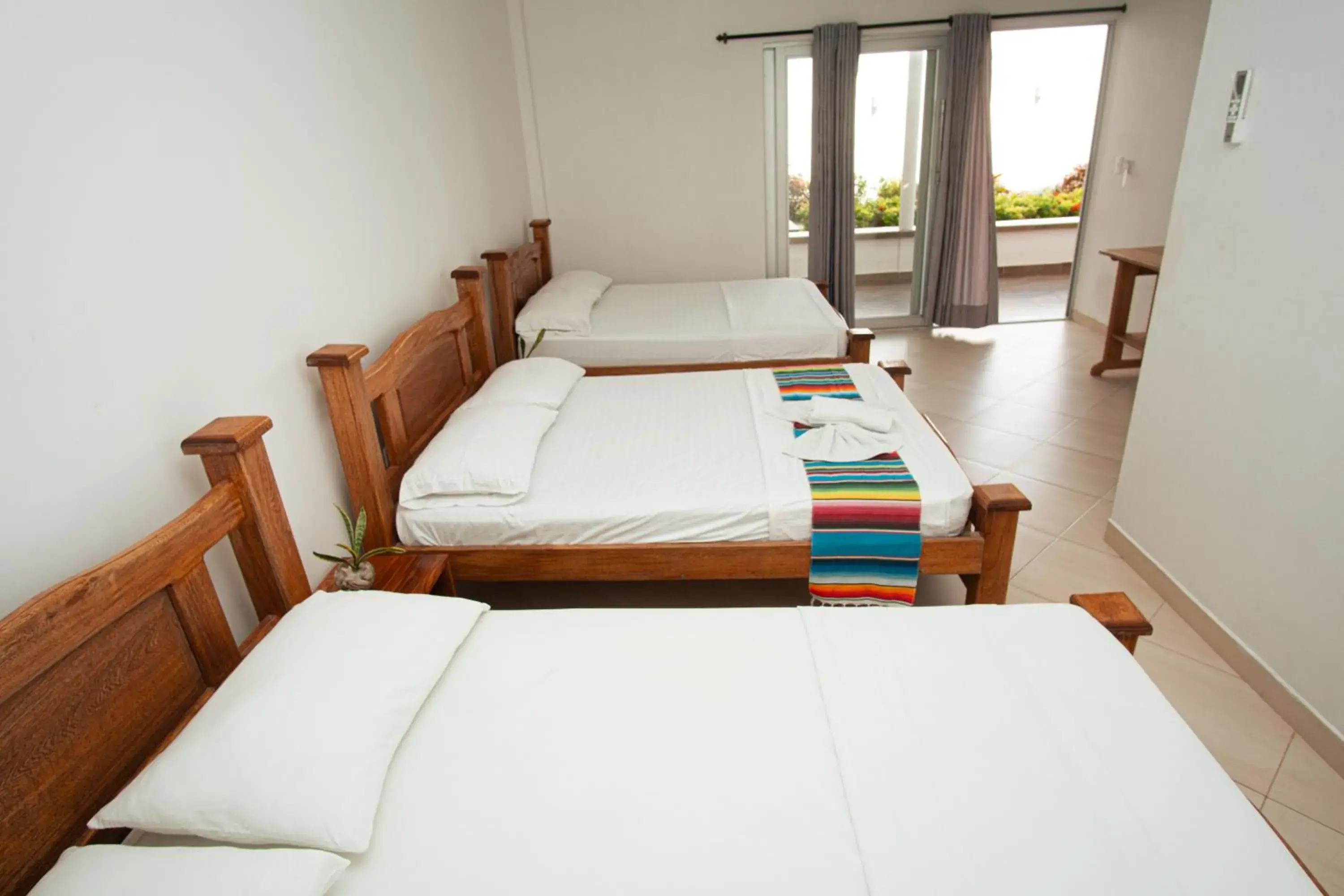 Bed in Hotel Caribe Coveñas Bed in Hotel Caribe Coveñas