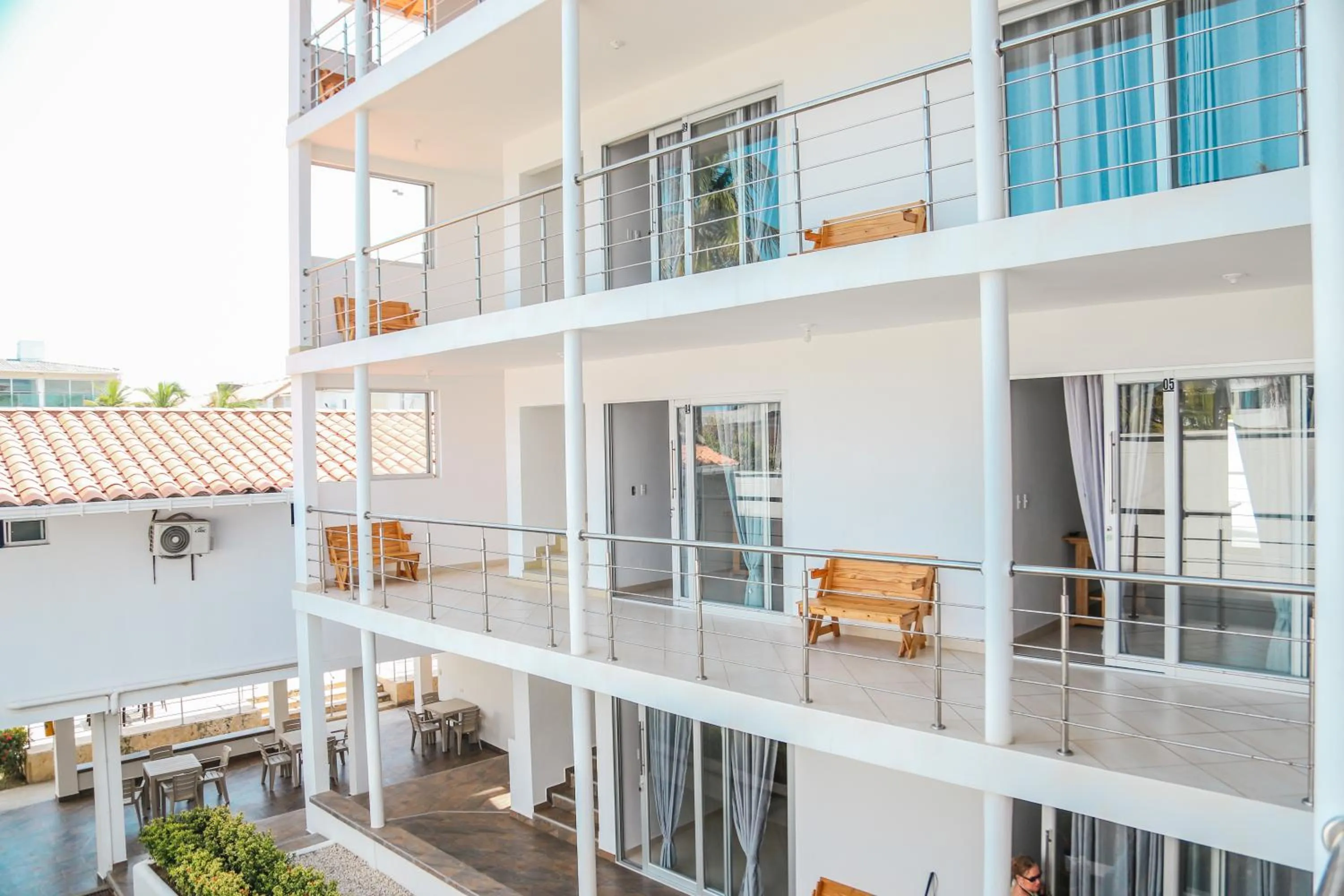 Property building in Hotel Caribe Coveñas