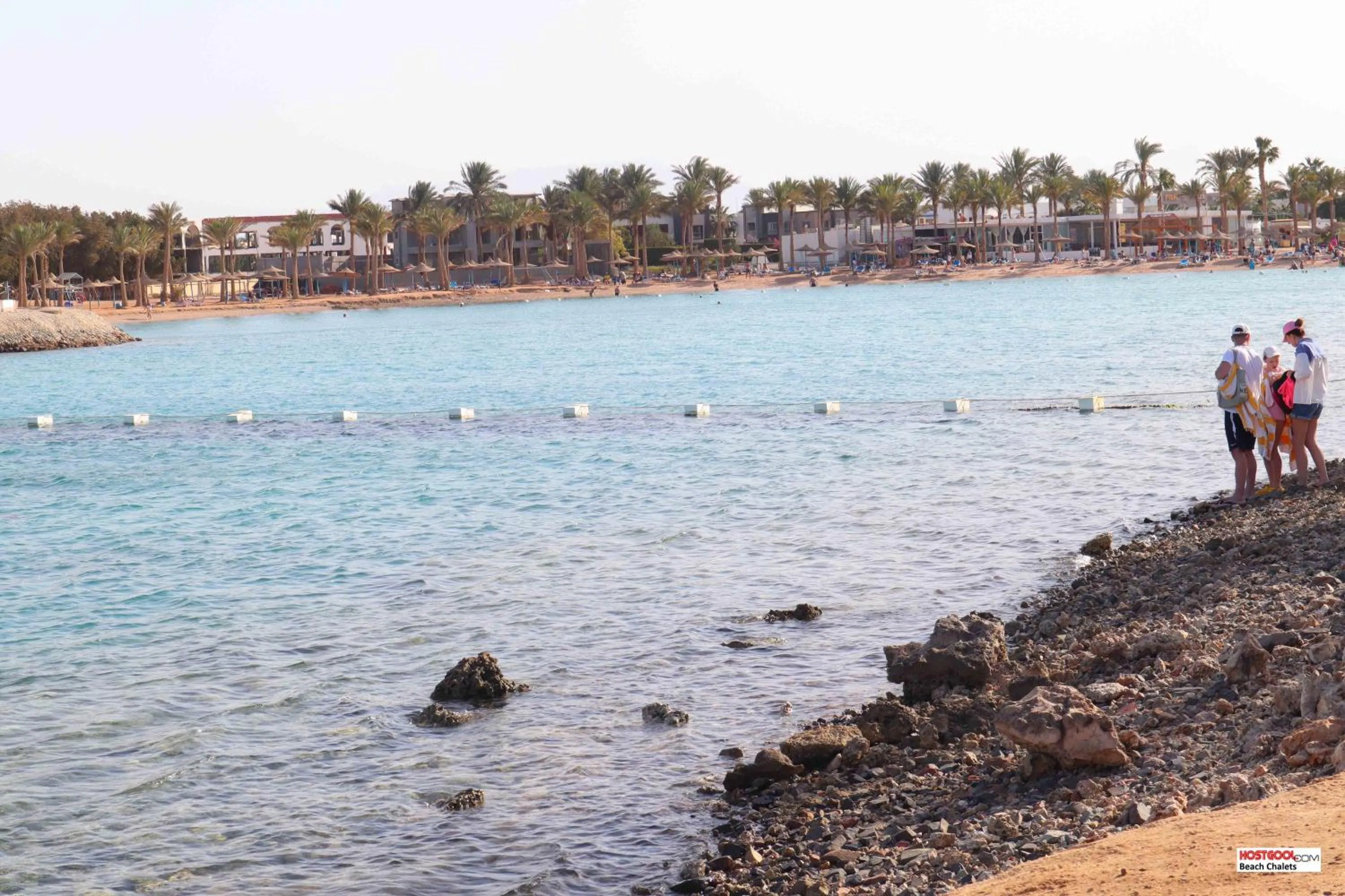 Beach in Hostgool Beach Chalets Mirage bay resort & aqua park