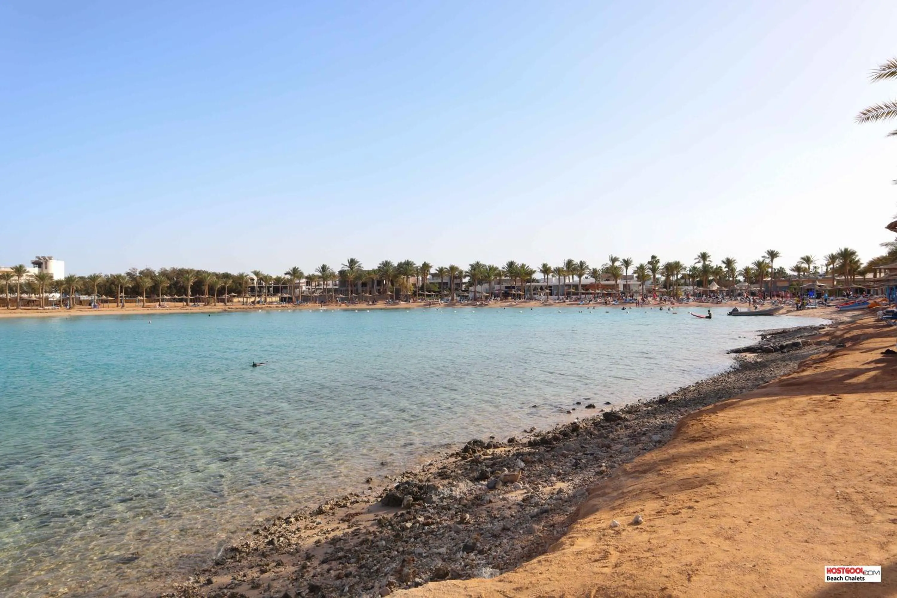Beach in Hostgool Beach Chalets Mirage bay resort & aqua park