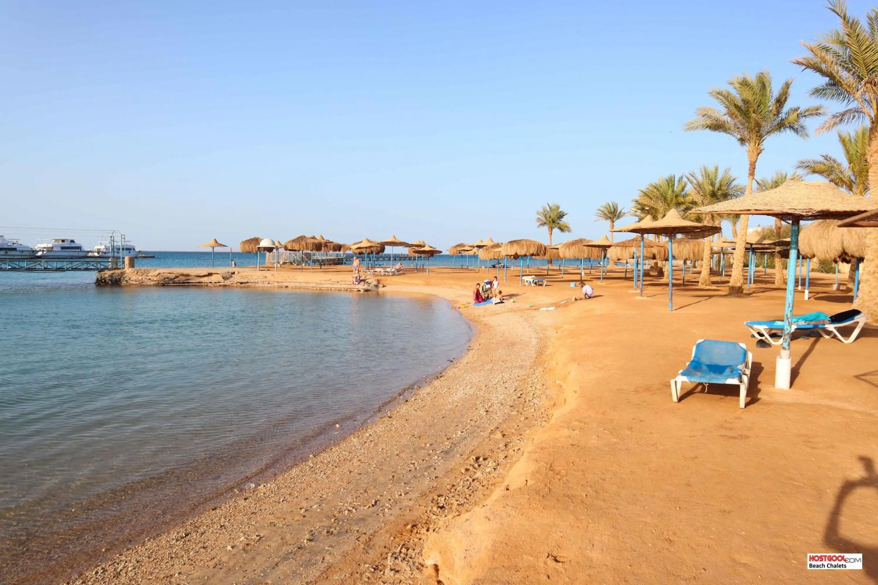 Beach in Hostgool Beach Chalets Mirage bay resort & aqua park