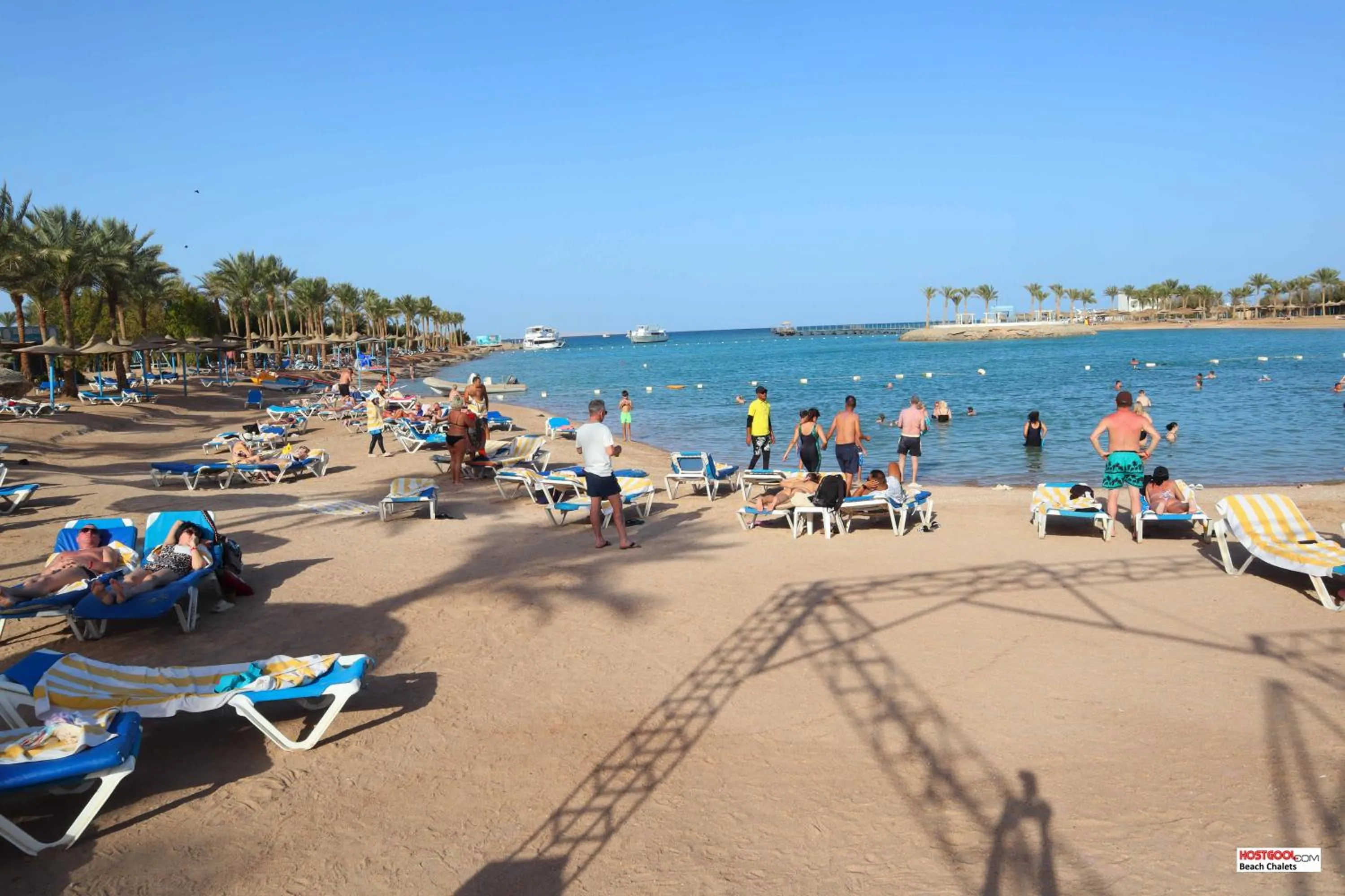 Beach in Hostgool Beach Chalets Mirage bay resort & aqua park
