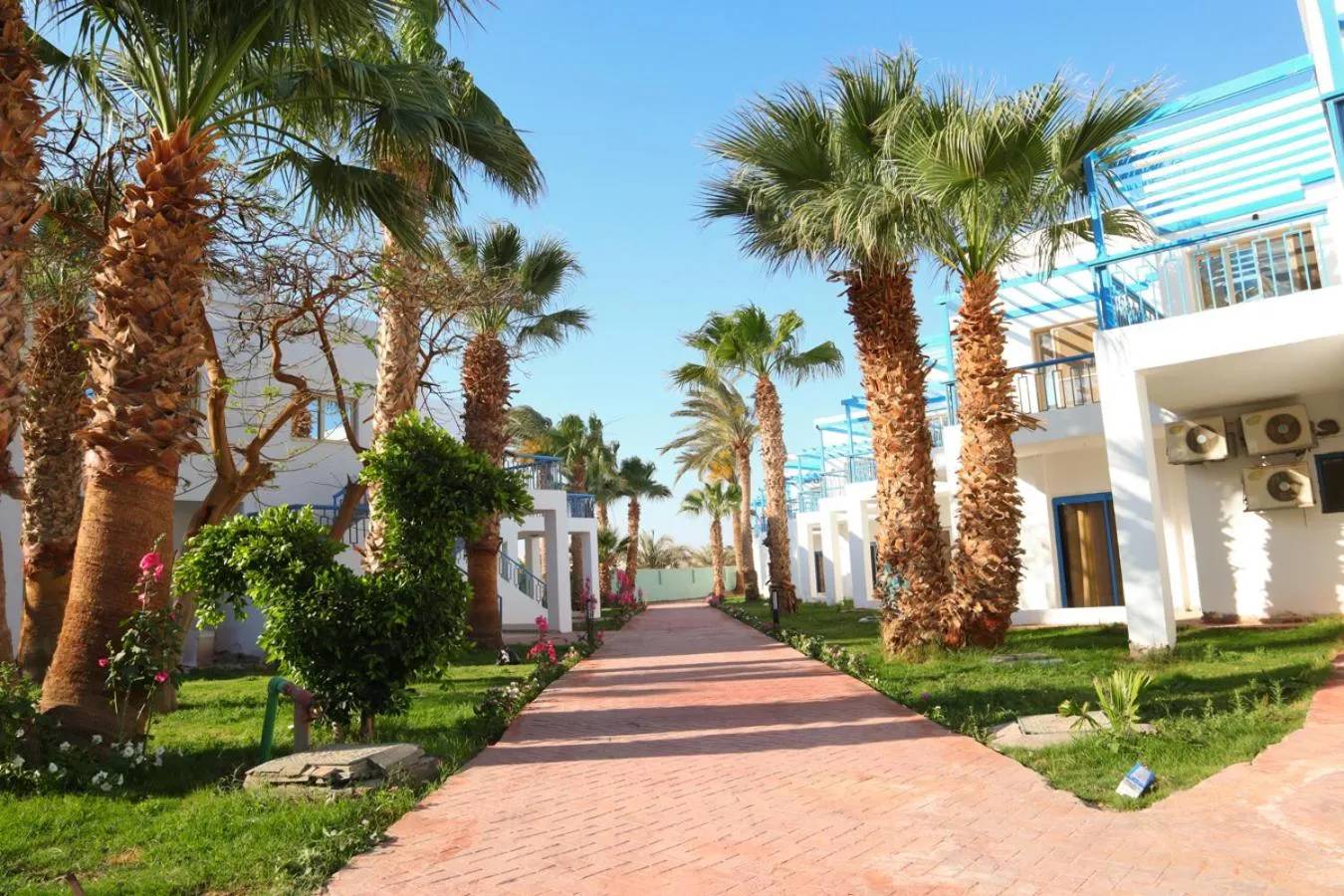 Property building in Hostgool Beach Chalets Mirage bay resort & aqua park