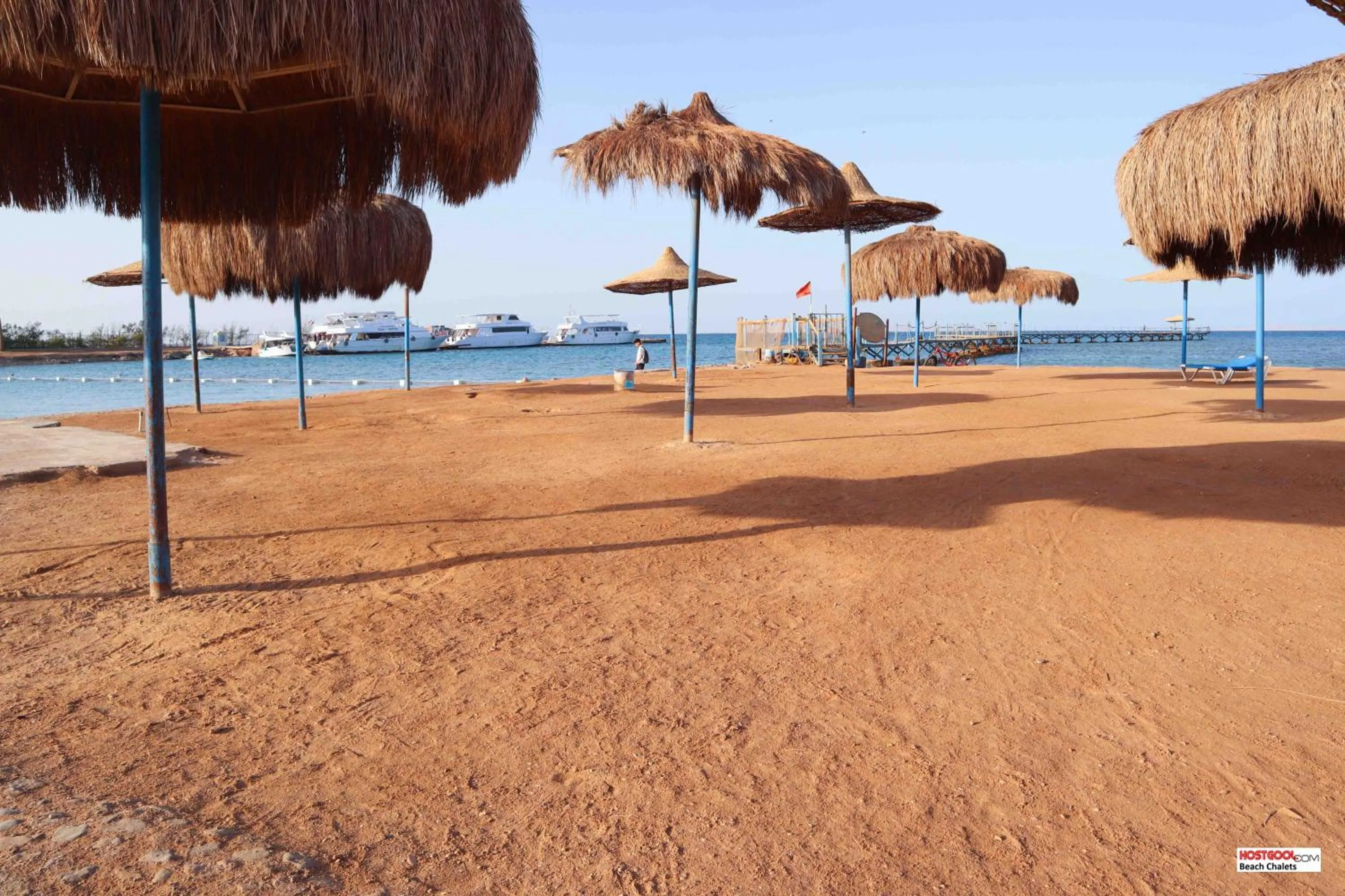 Beach in Hostgool Beach Chalets Mirage bay resort & aqua park