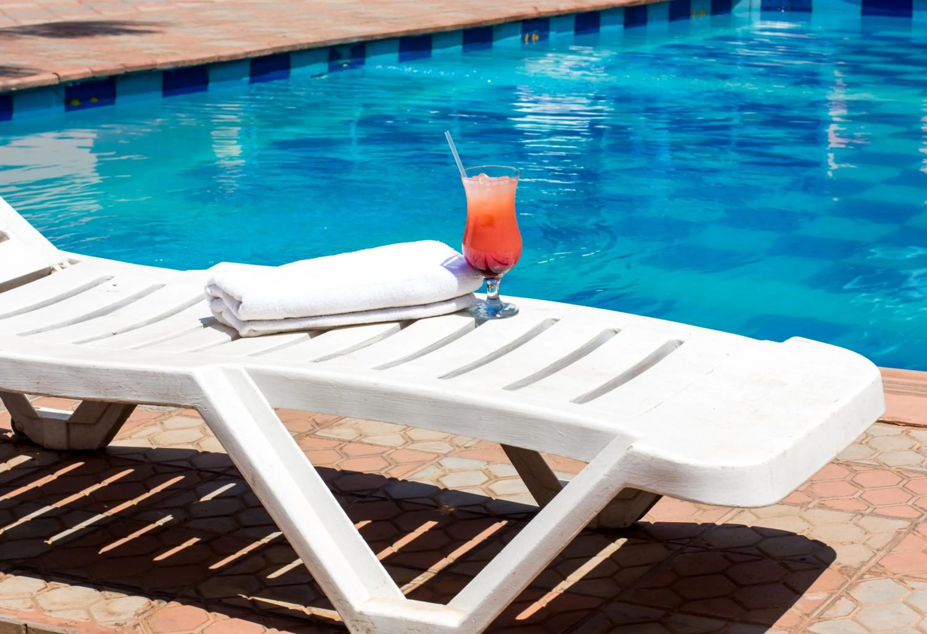 Swimming pool in Mika Lodge