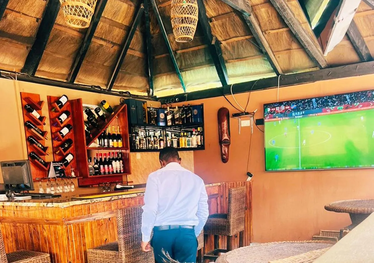 Lounge or bar in Mika Lodge