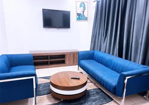 Seating area in Mika Lodge
