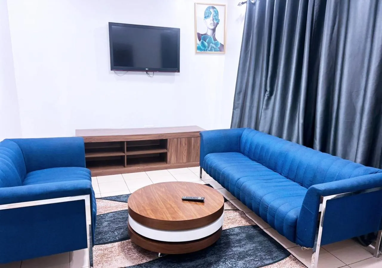 Seating area in Mika Lodge