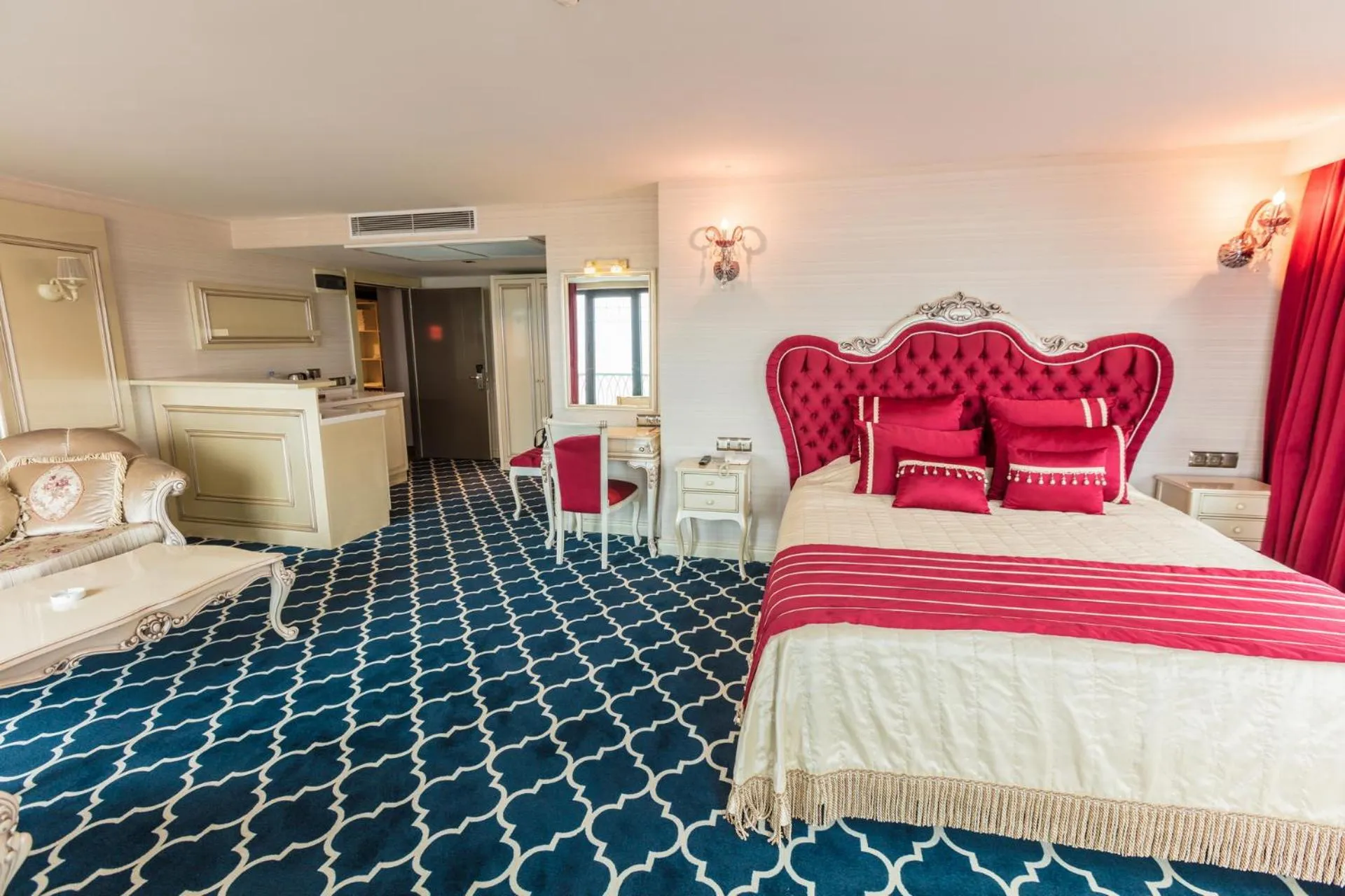 Bed in Sinema Hotel Ordu