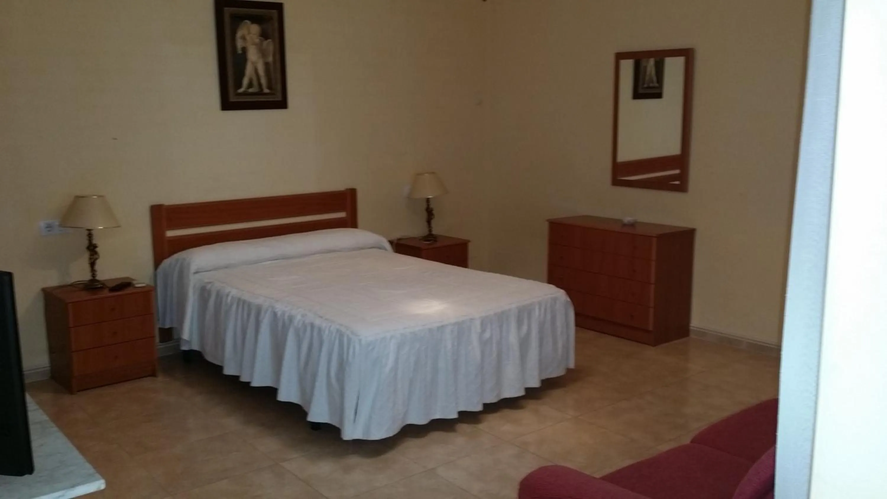 Bedroom, Bed in Hotel Mesón El Número Uno