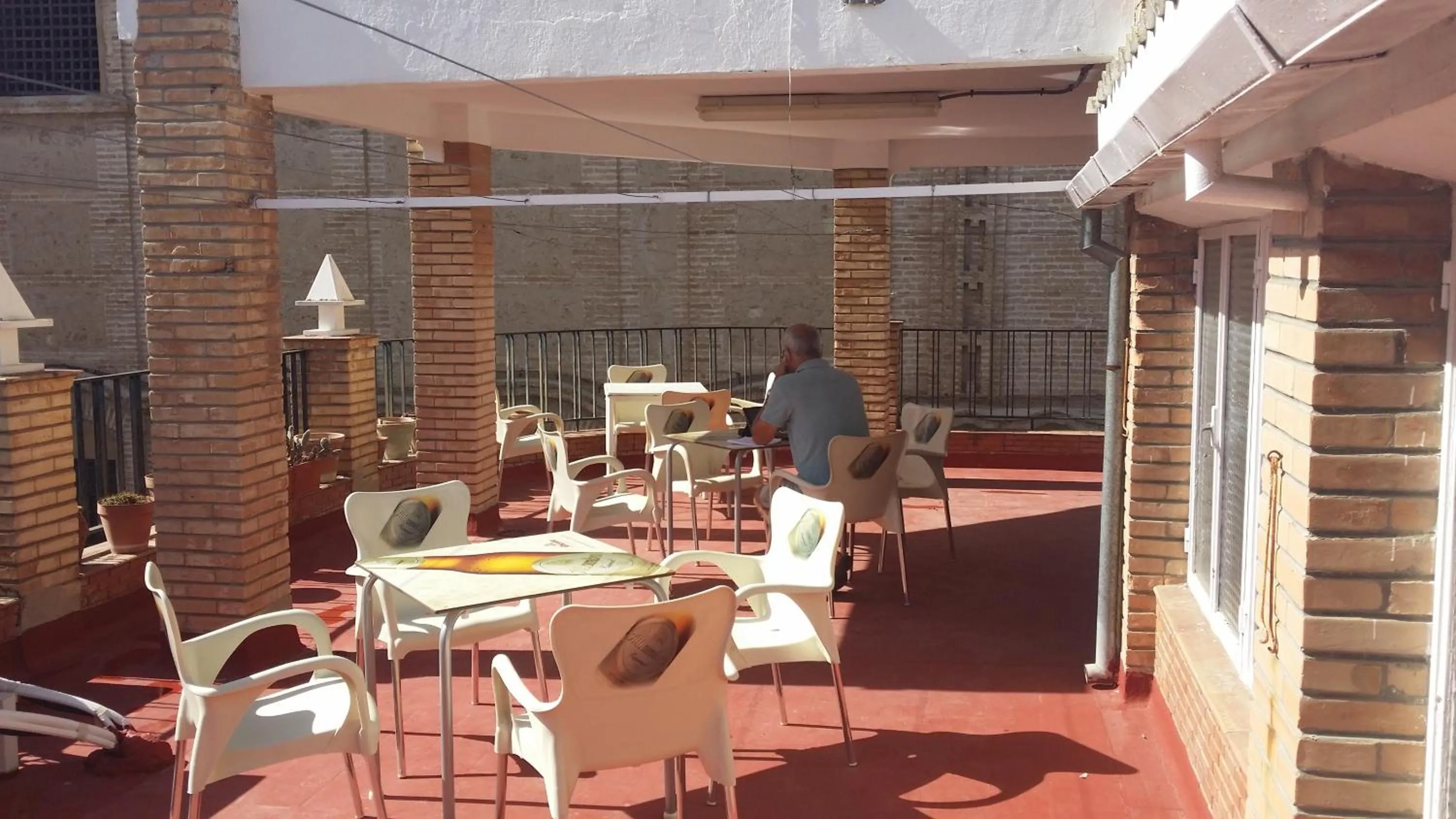 Solarium in Hotel Mesón El Número Uno