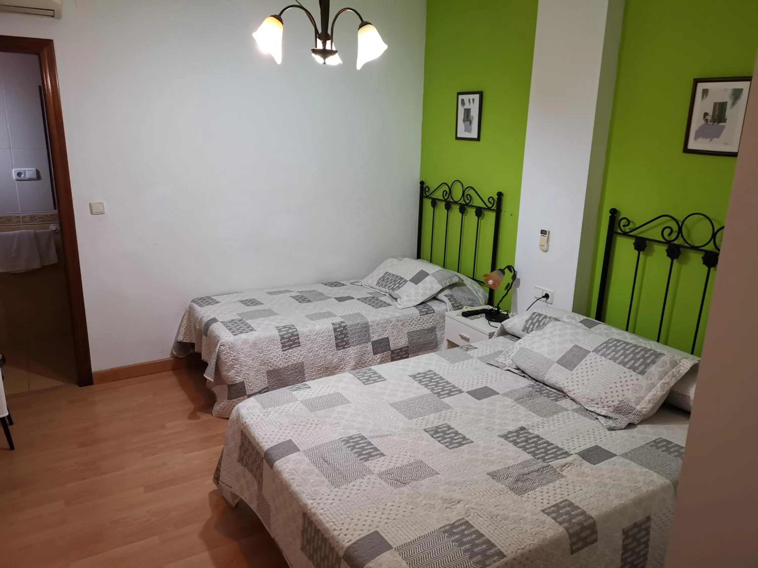 Bed in Hotel Mesón El Número Uno