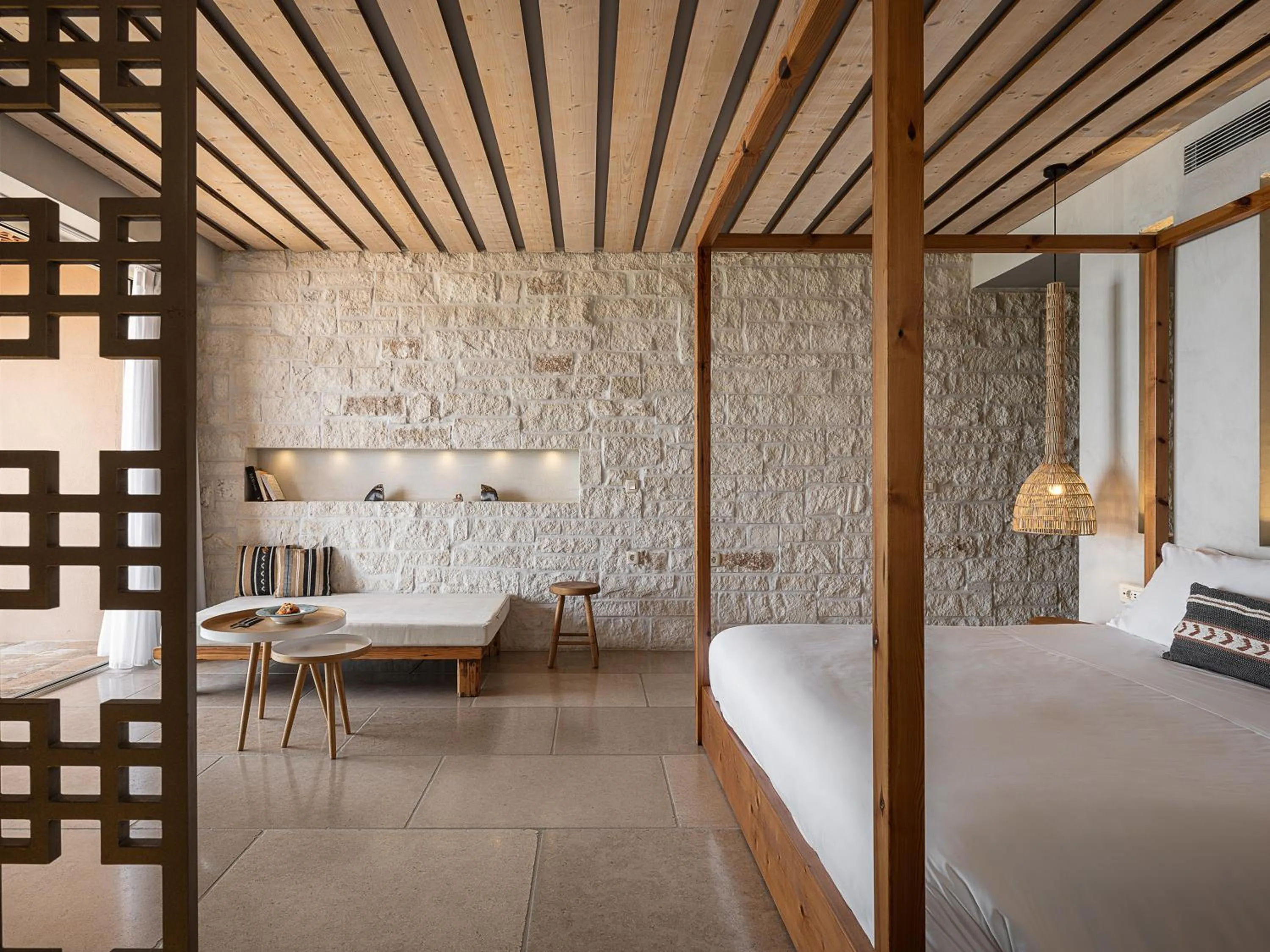 Bed in The Theodore Boutique Hotel- adults only 16 plus