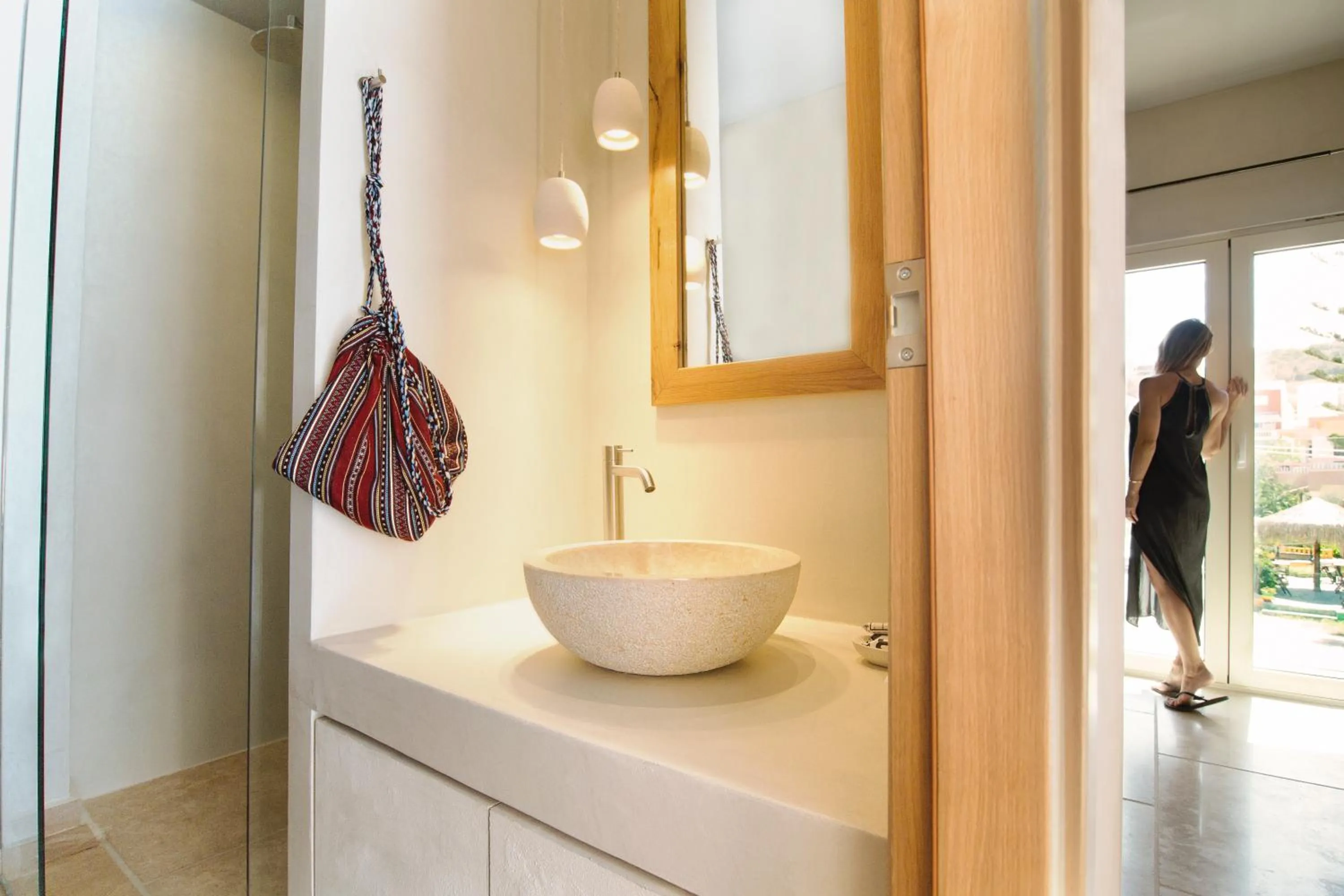 Bathroom in The Theodore Boutique Hotel- adults only 16 plus