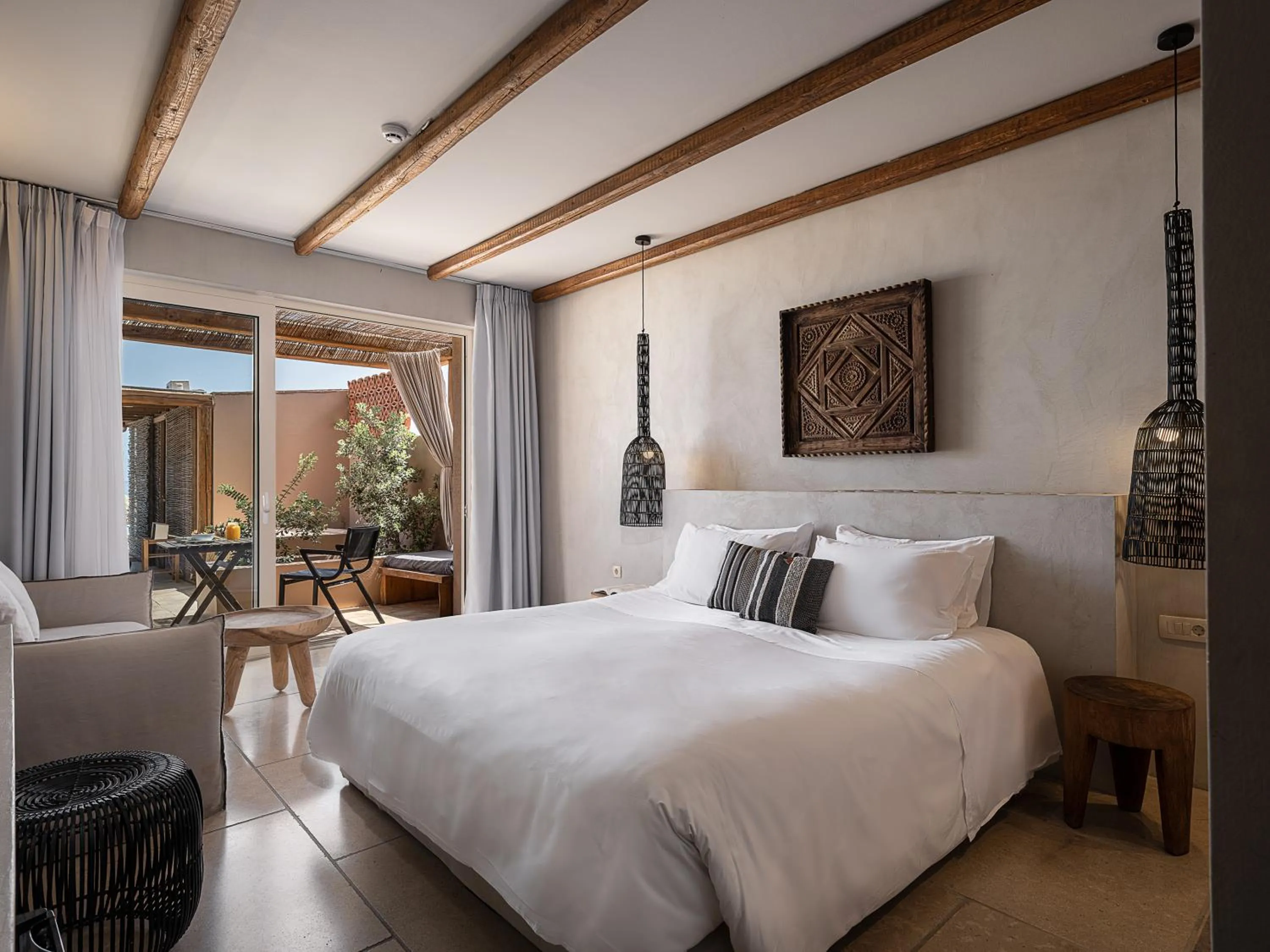 Bed in The Theodore Boutique Hotel- adults only 16 plus