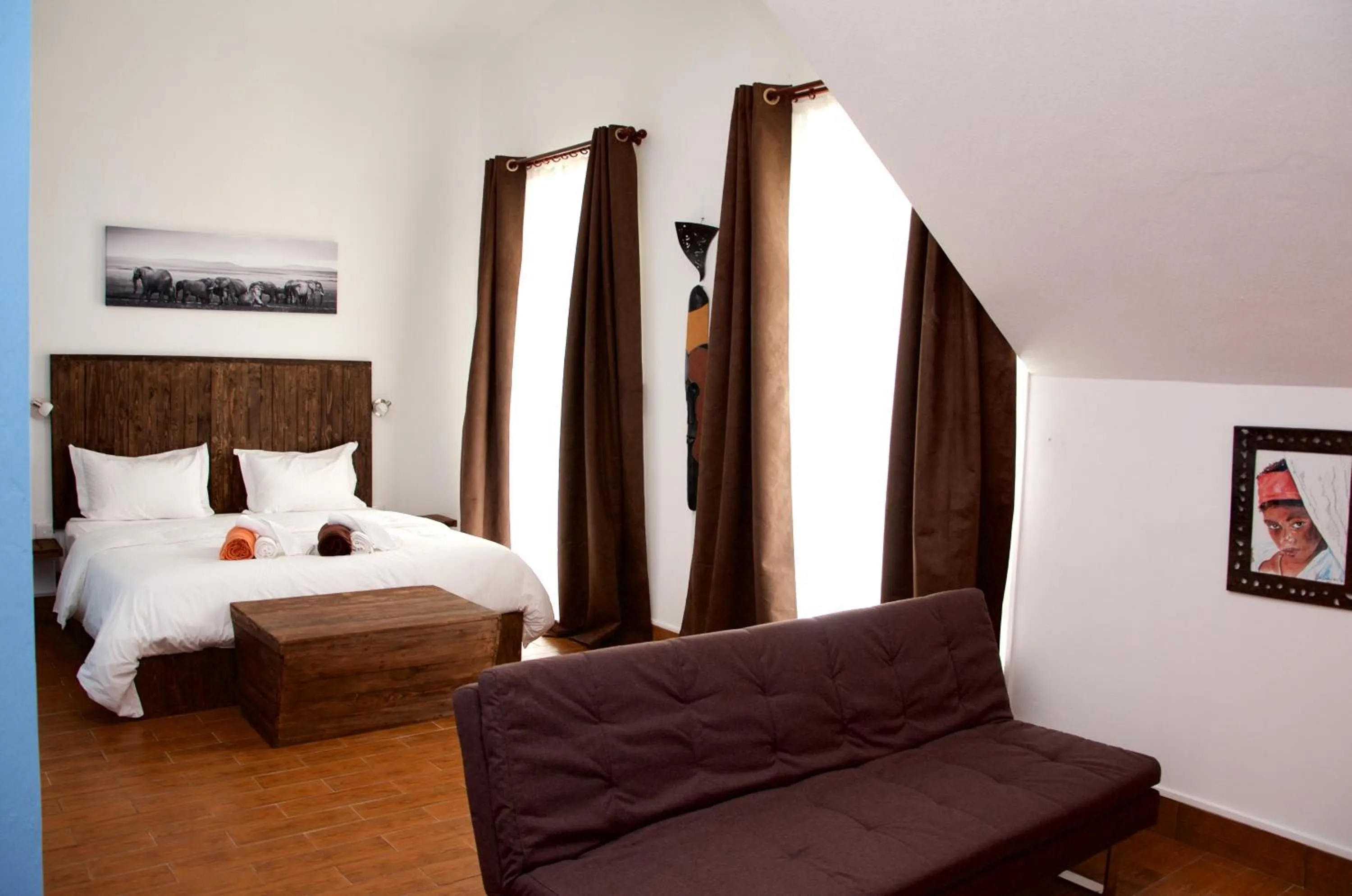 Photo of the whole room, Bed in Villa Anakao Mauritius