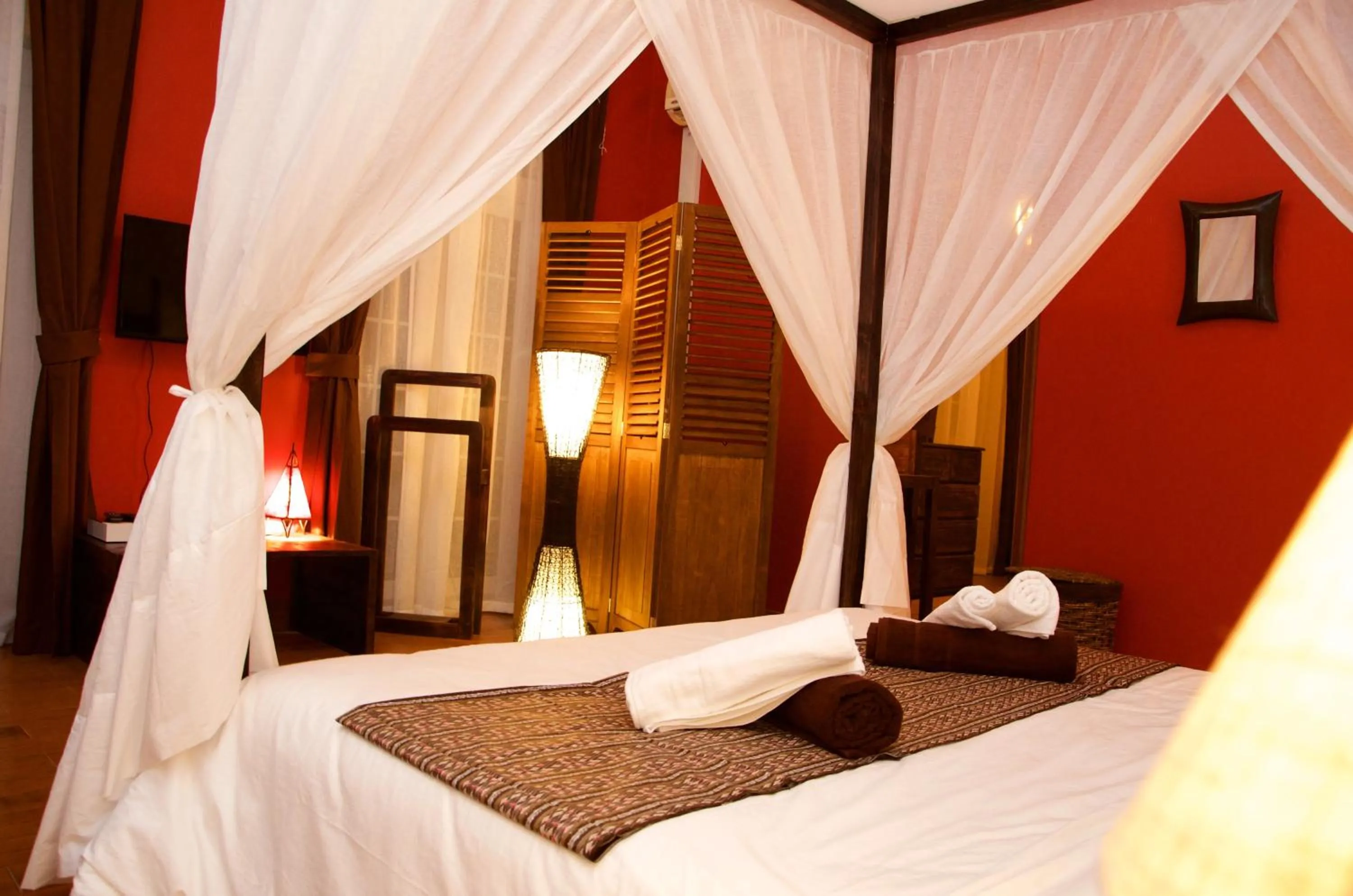 Bed in Villa Anakao Mauritius