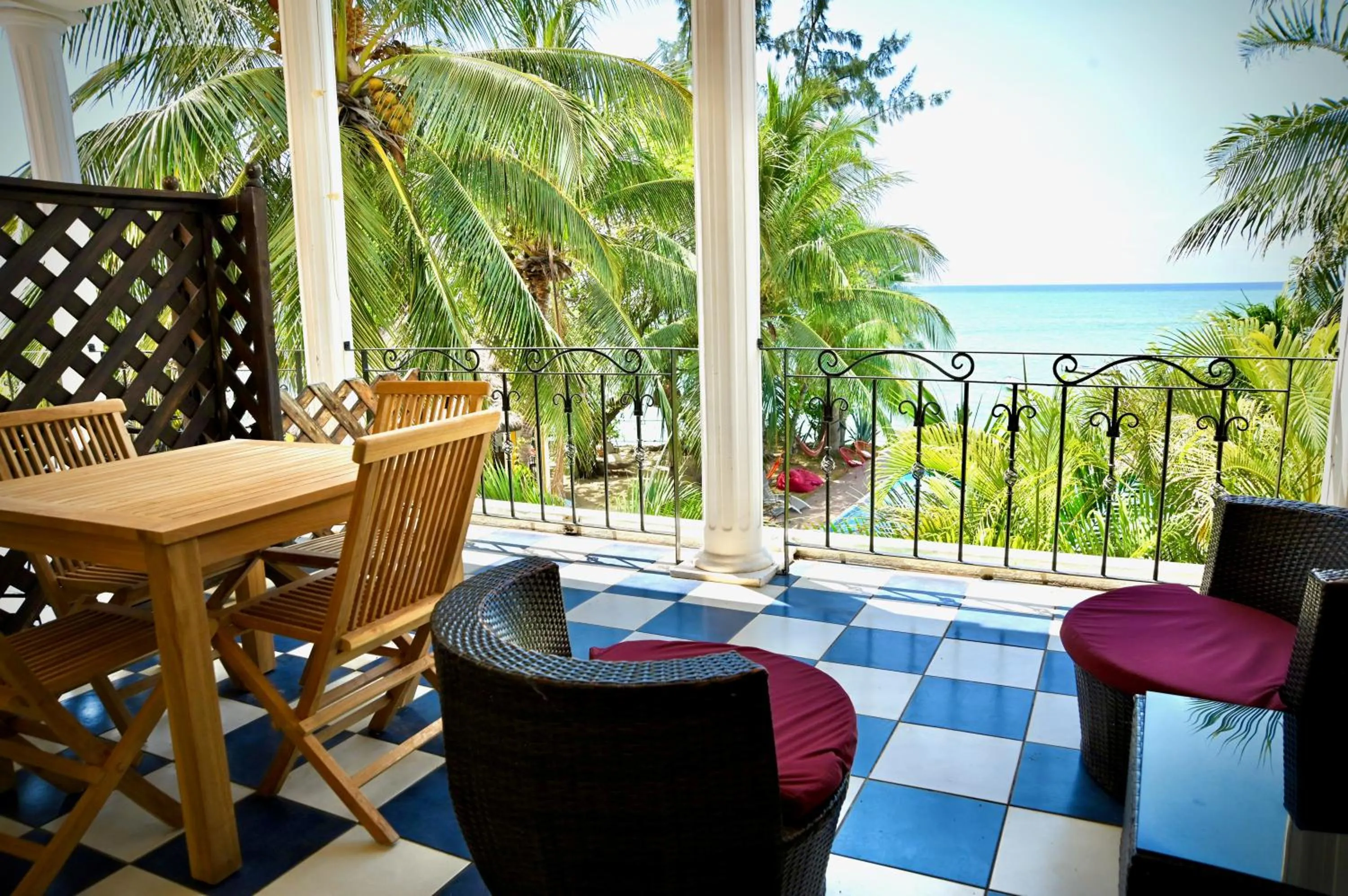 Balcony/Terrace in Villa Anakao Mauritius