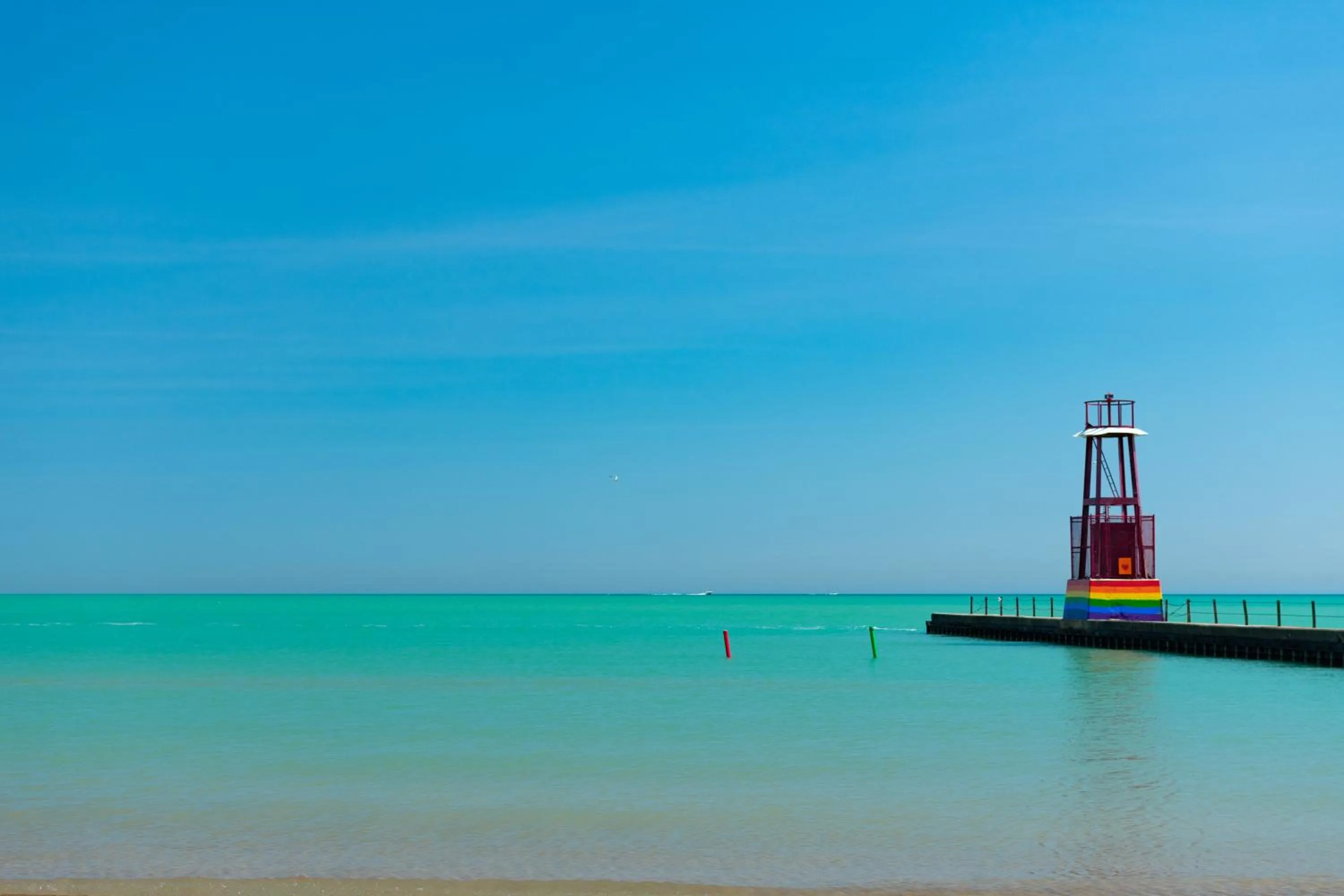 Beach in House 5863- Chicago's Premier Bed and Breakfast