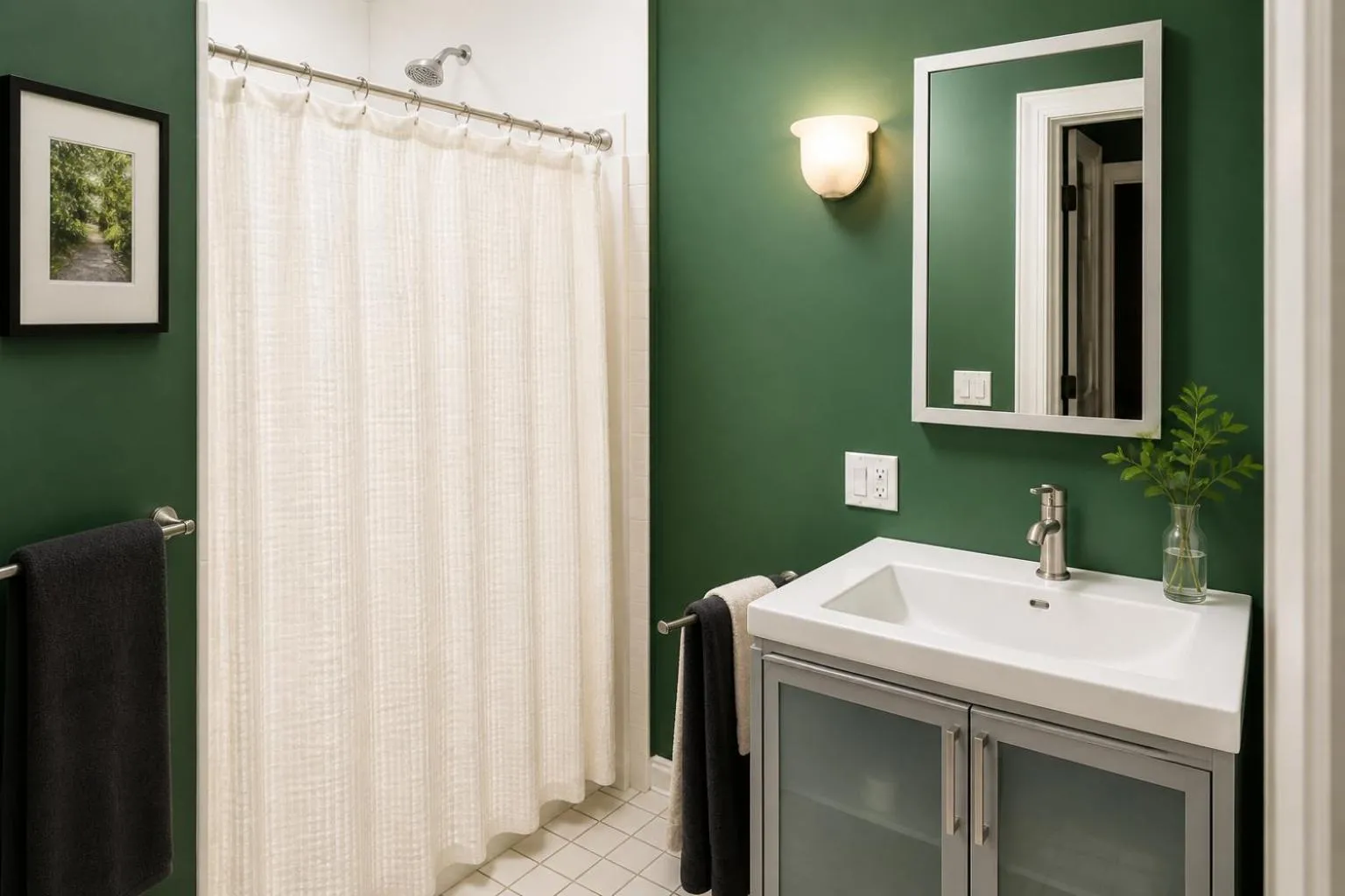 Bathroom in House 5863- Chicago's Premier Bed and Breakfast