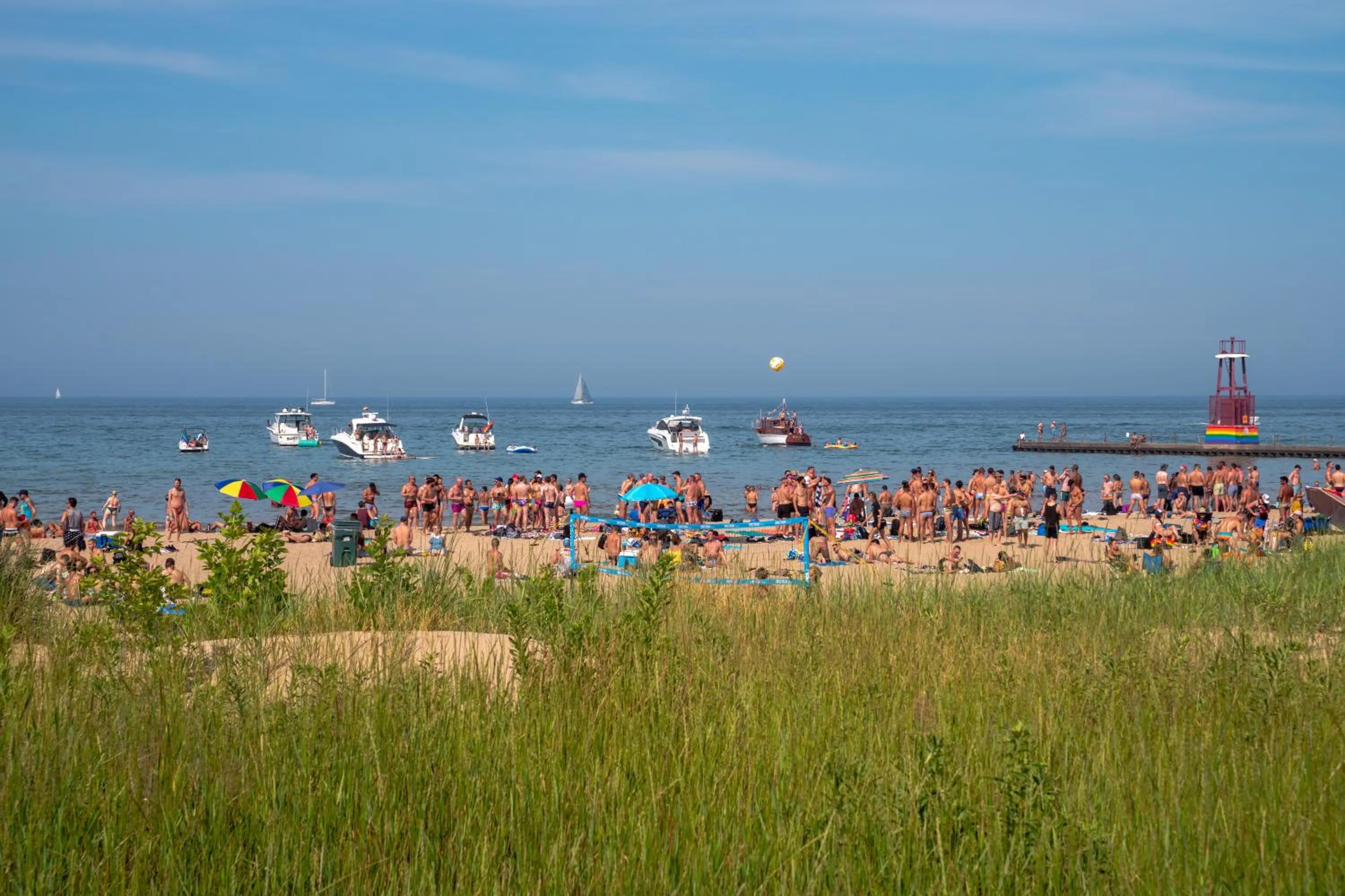 Beach in House 5863- Chicago's Premier Bed and Breakfast