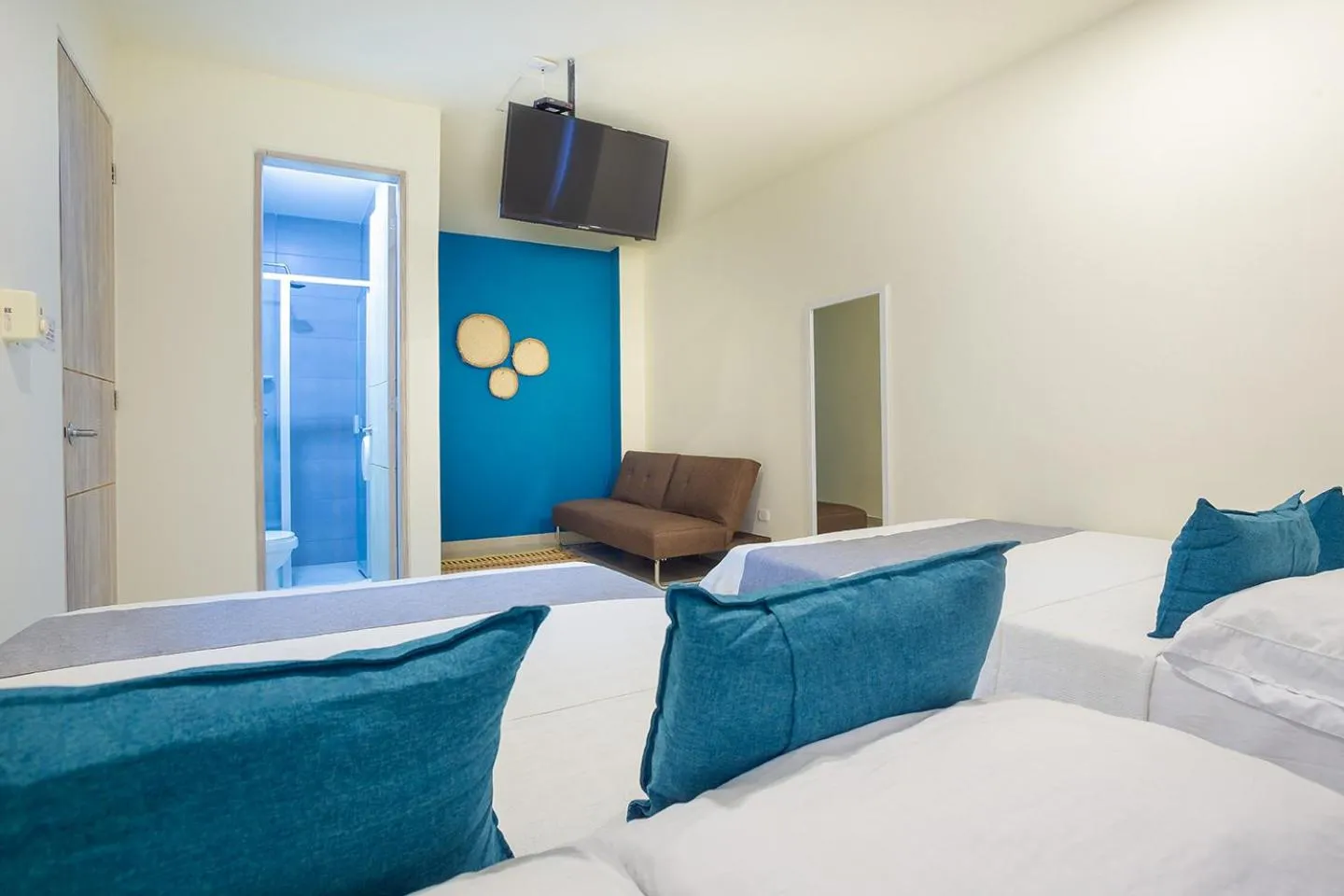 Bed in Ayenda Hotel Alejandría