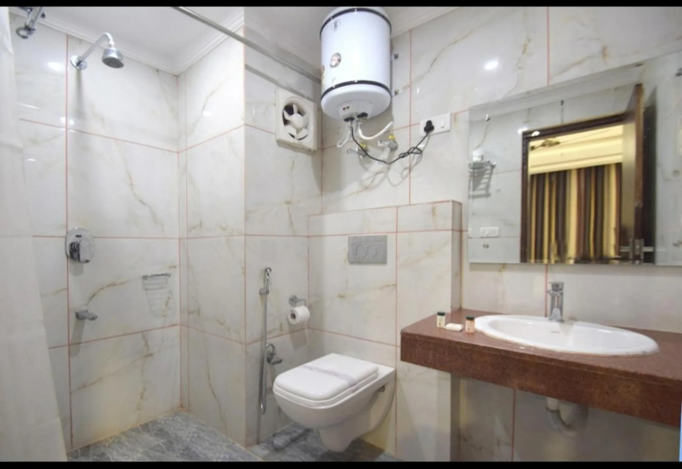 Bathroom in OYO 4608 Hotel Galaxy