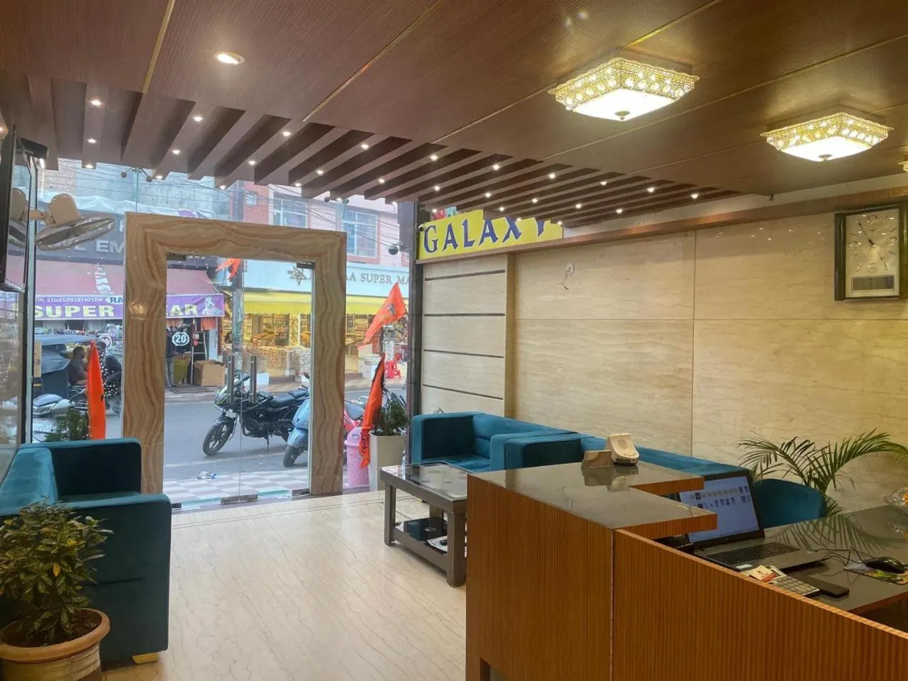 Lobby or reception in OYO 4608 Hotel Galaxy