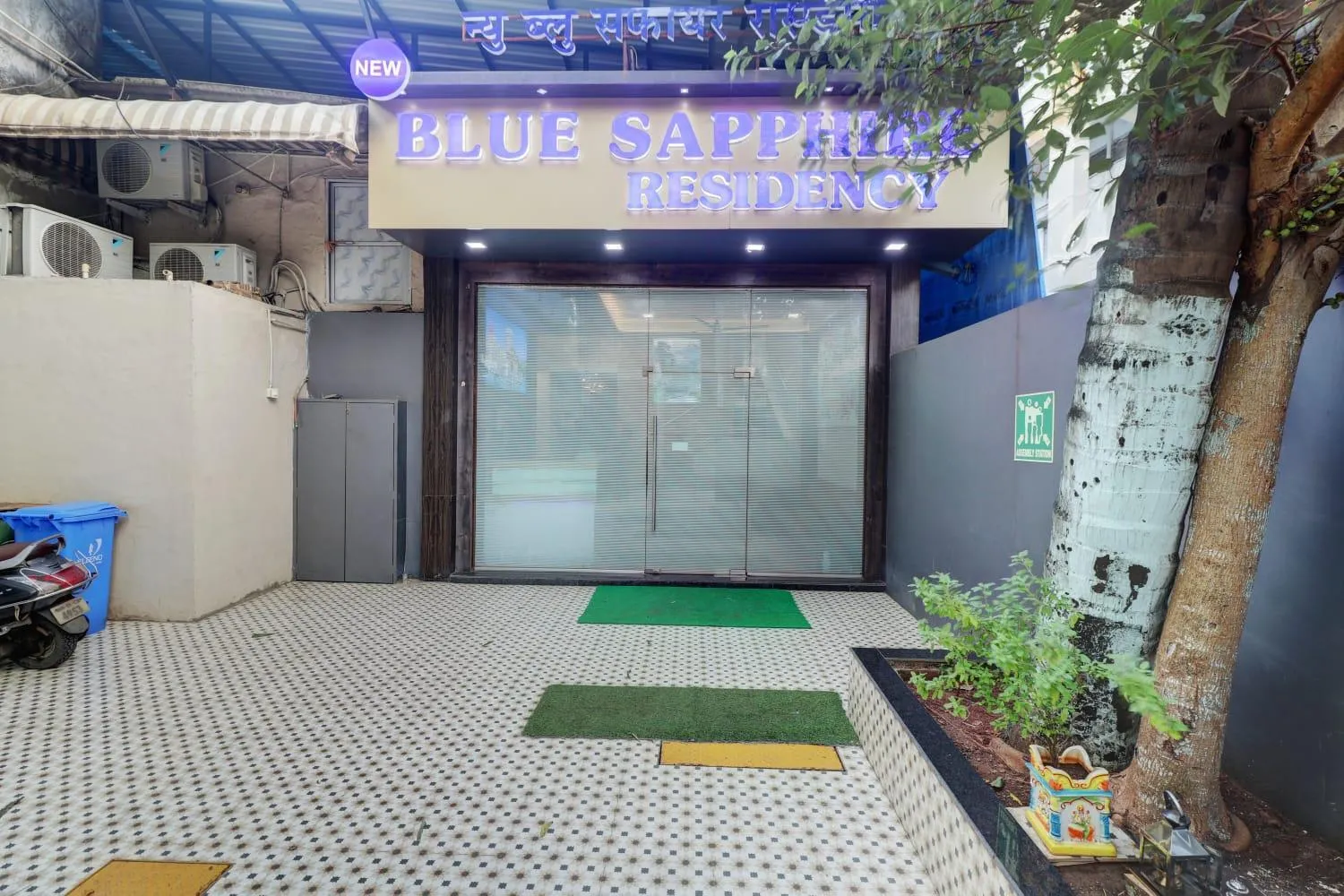 Property building in Hotel New Blue Sapphire Residency