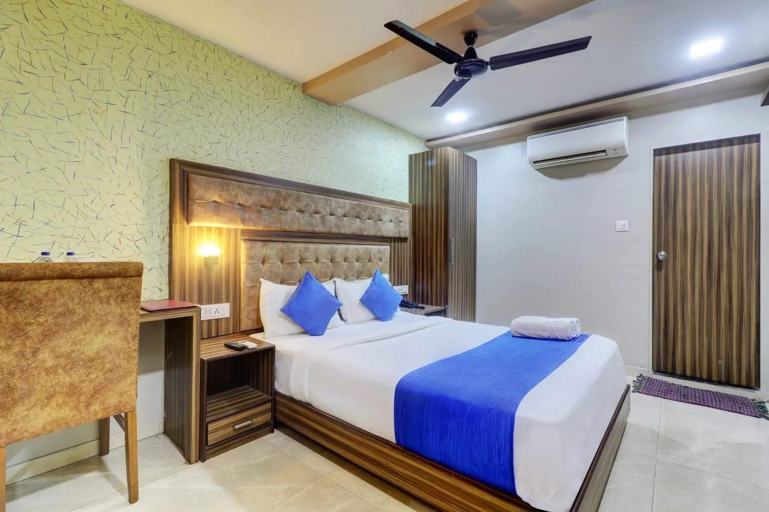Photo of the whole room, Bed in Hotel New Blue Sapphire Residency